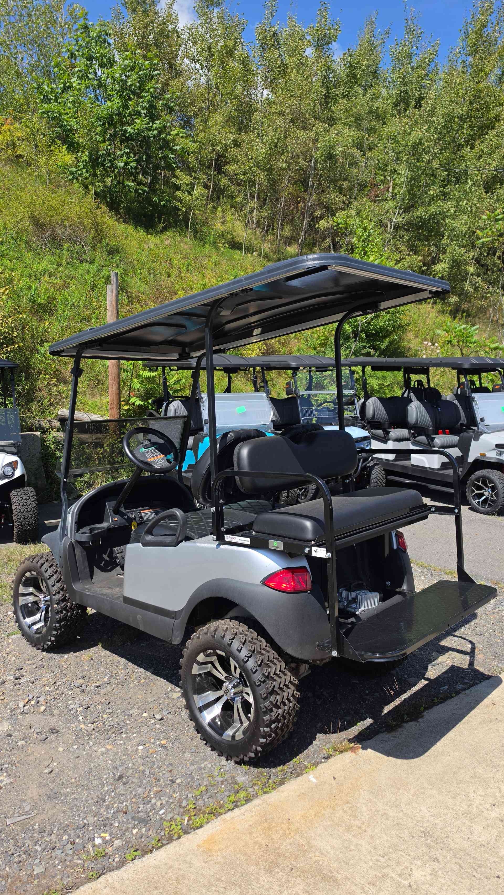 2013 Club Car Precedent Silver golf cart in Silver — photo 3 of 4, Scranton, PA