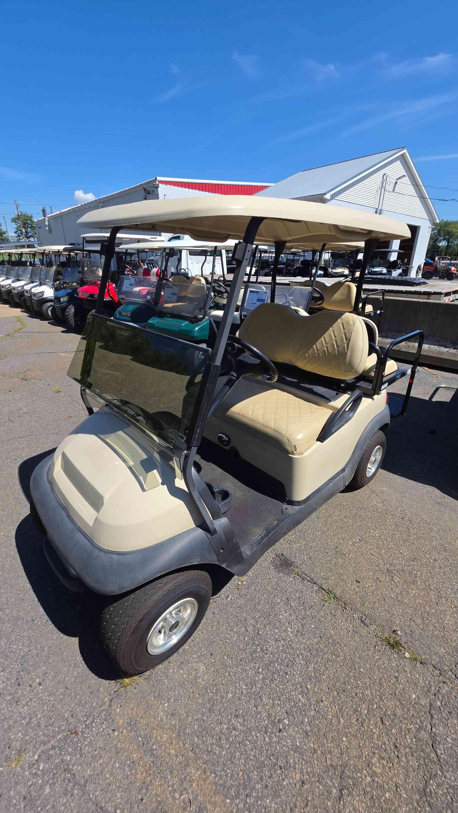 Used 2015 Club Car Precedent Golf Cart in Beige for sale at TIGON Scranton, PA