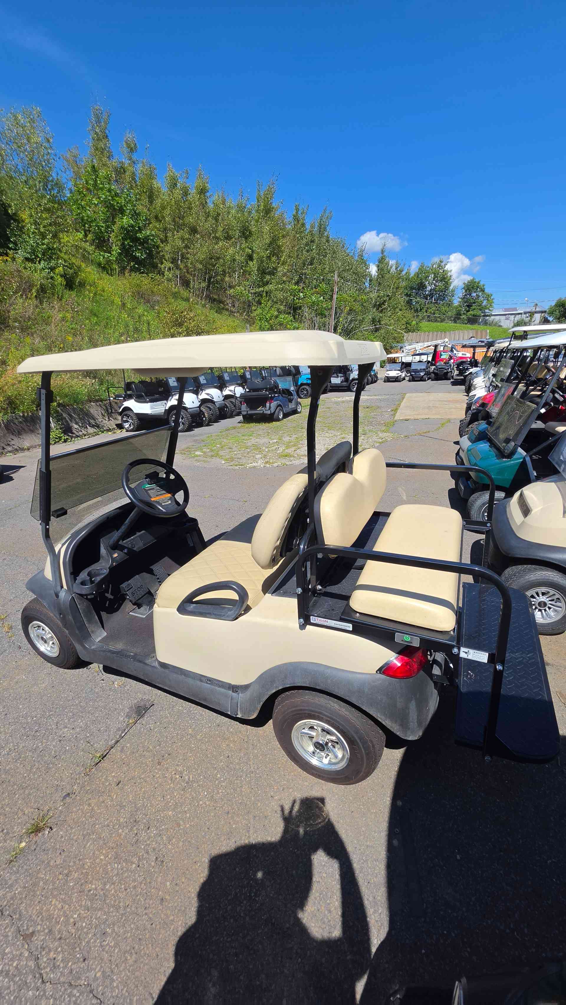 2015 Club Car Precedent Beige image 3