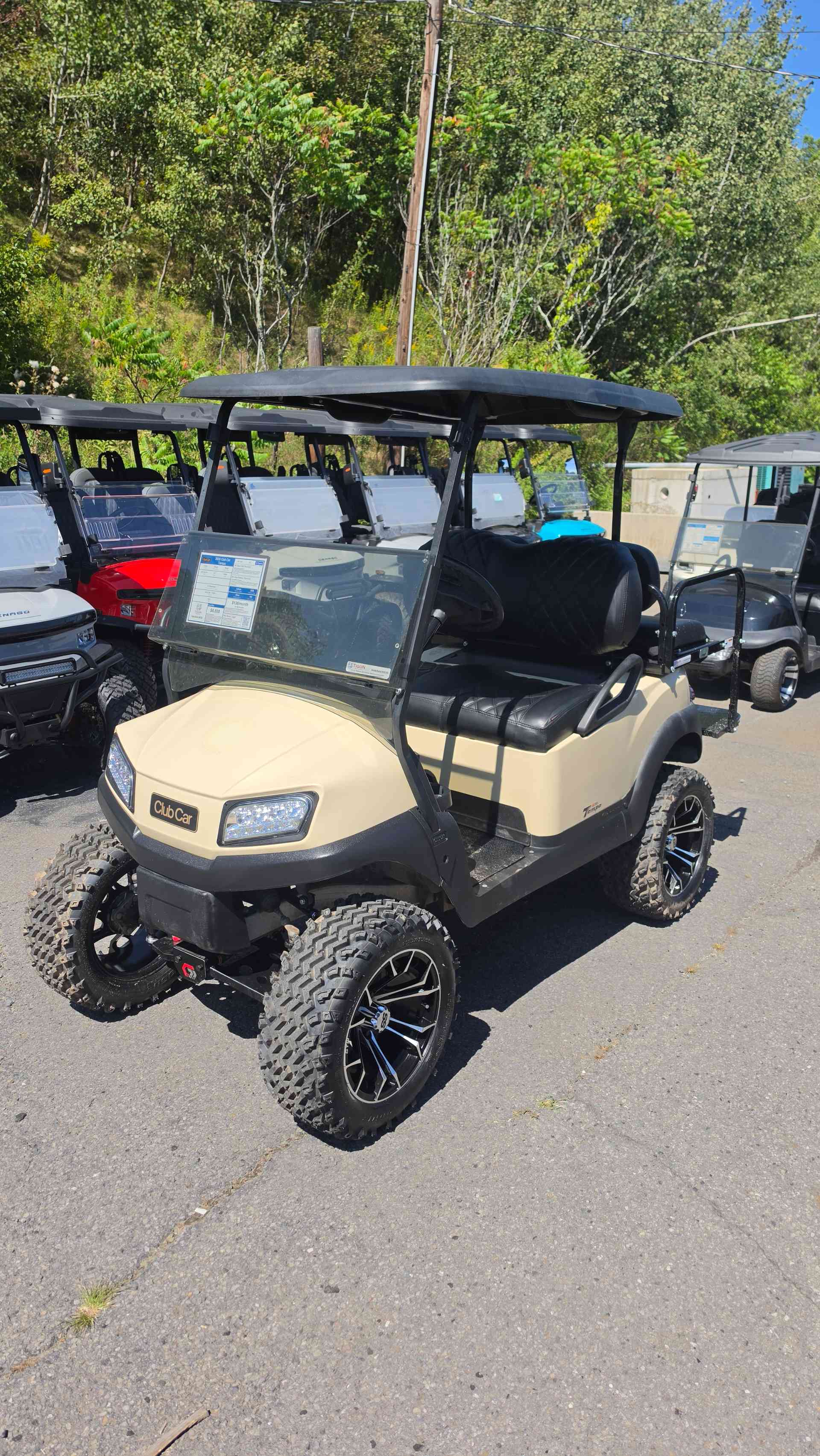 2020 Club Car Tempo Beige