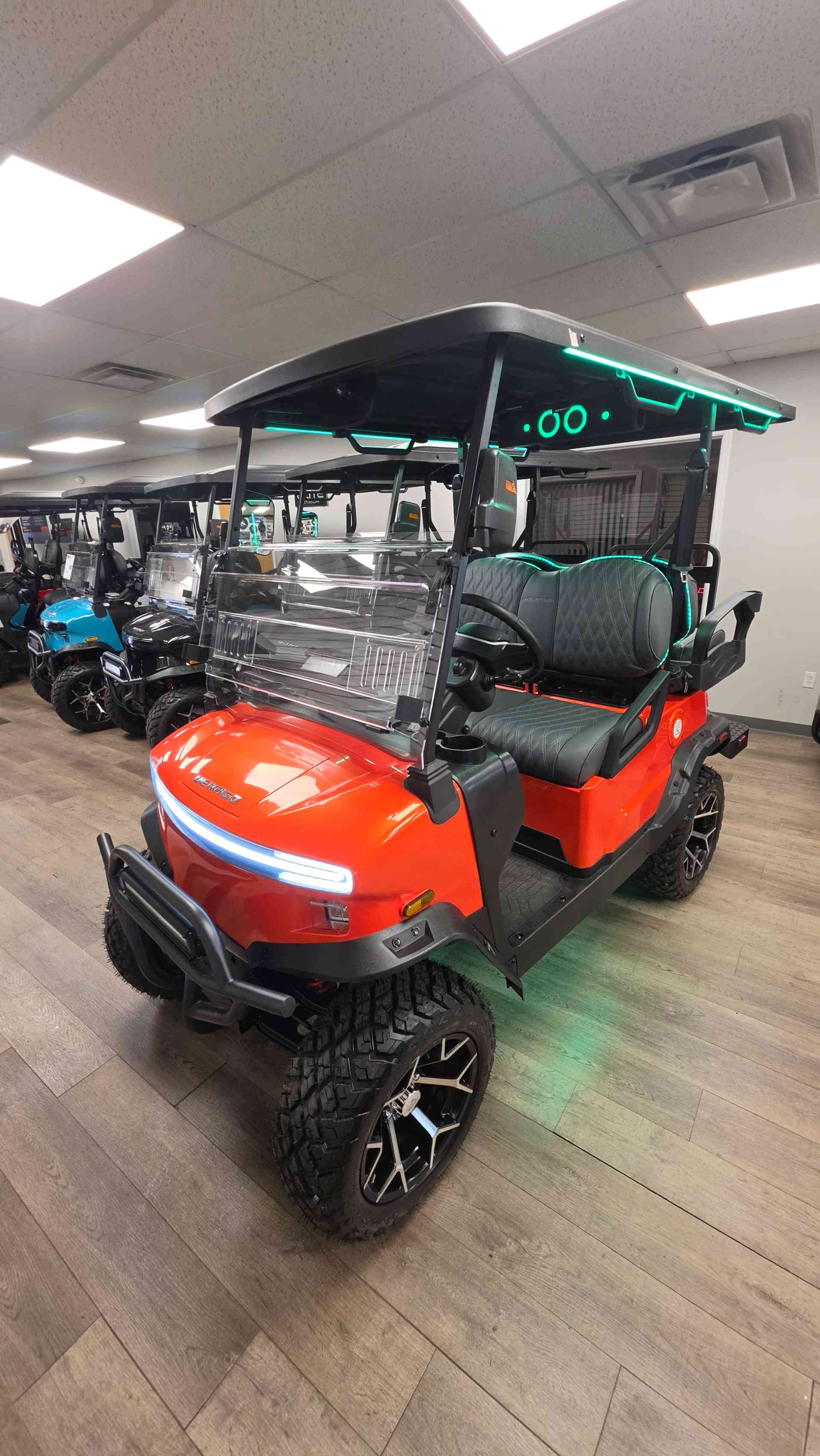 2026 Denago Nomad XL Golf Cart in Lava for sale at TIGON Scranton, PA