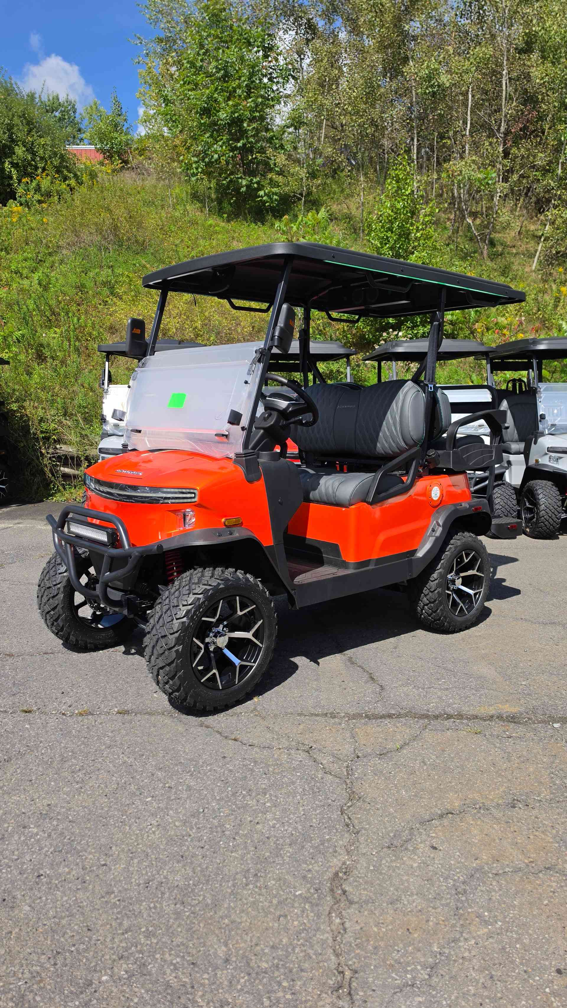 2026 Denago Nomad XL Golf Cart in Lava for sale at TIGON Scranton, PA