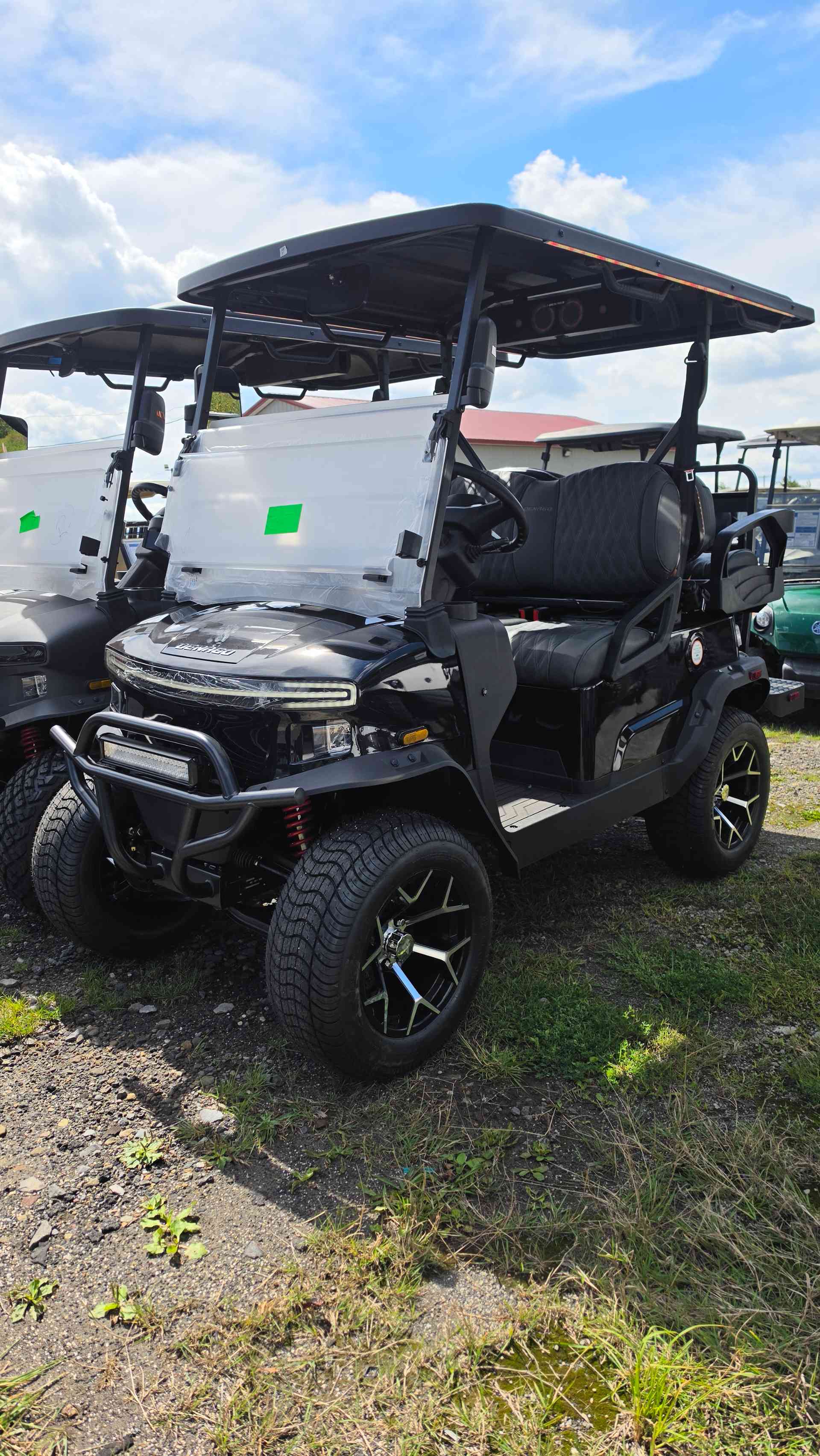 2026 Denago Nomad XL Golf Cart in Black for sale at TIGON Scranton, PA