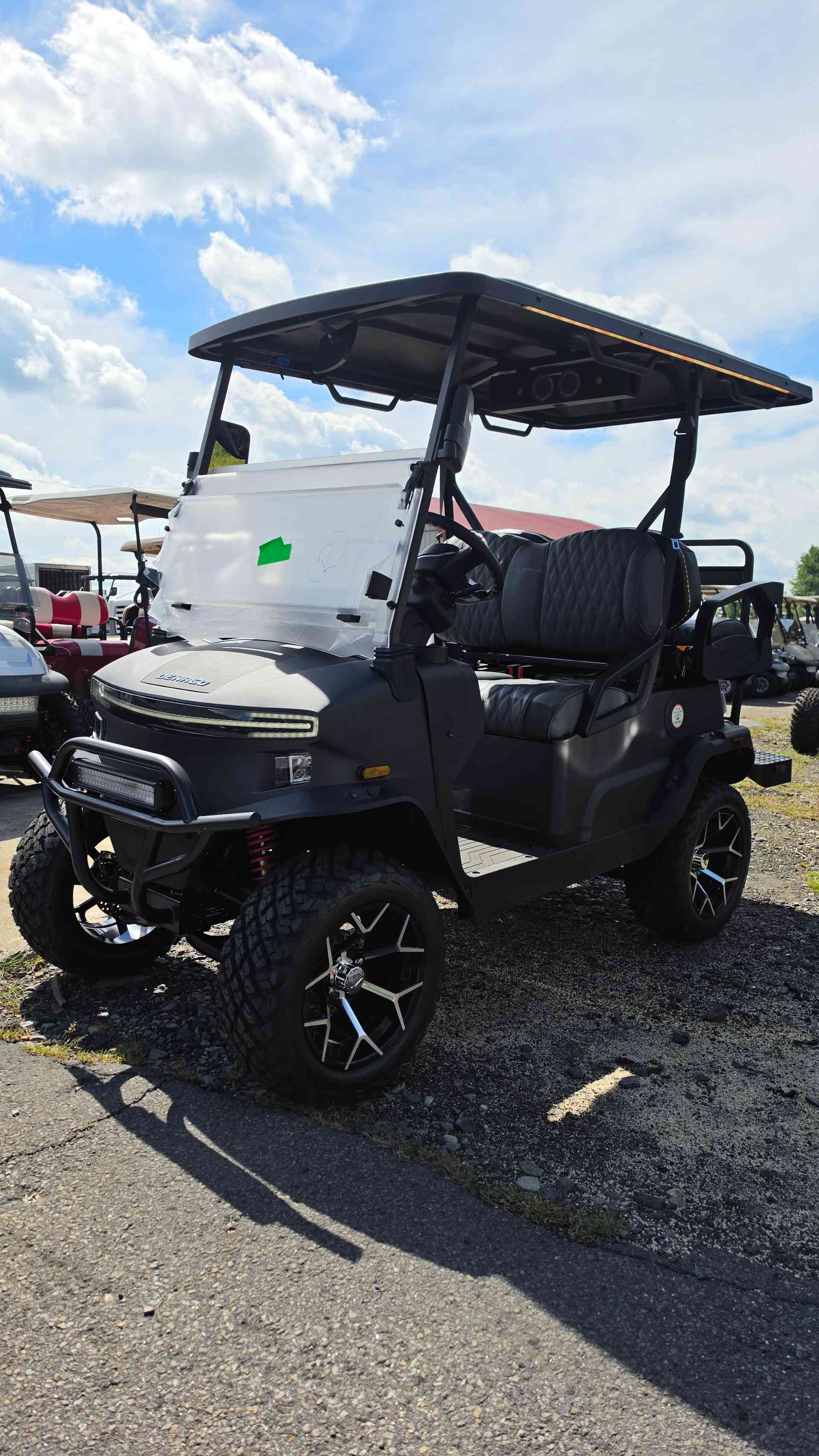 2026 Denago Nomad XL Golf Cart in Matte Black for sale at TIGON Scranton, PA