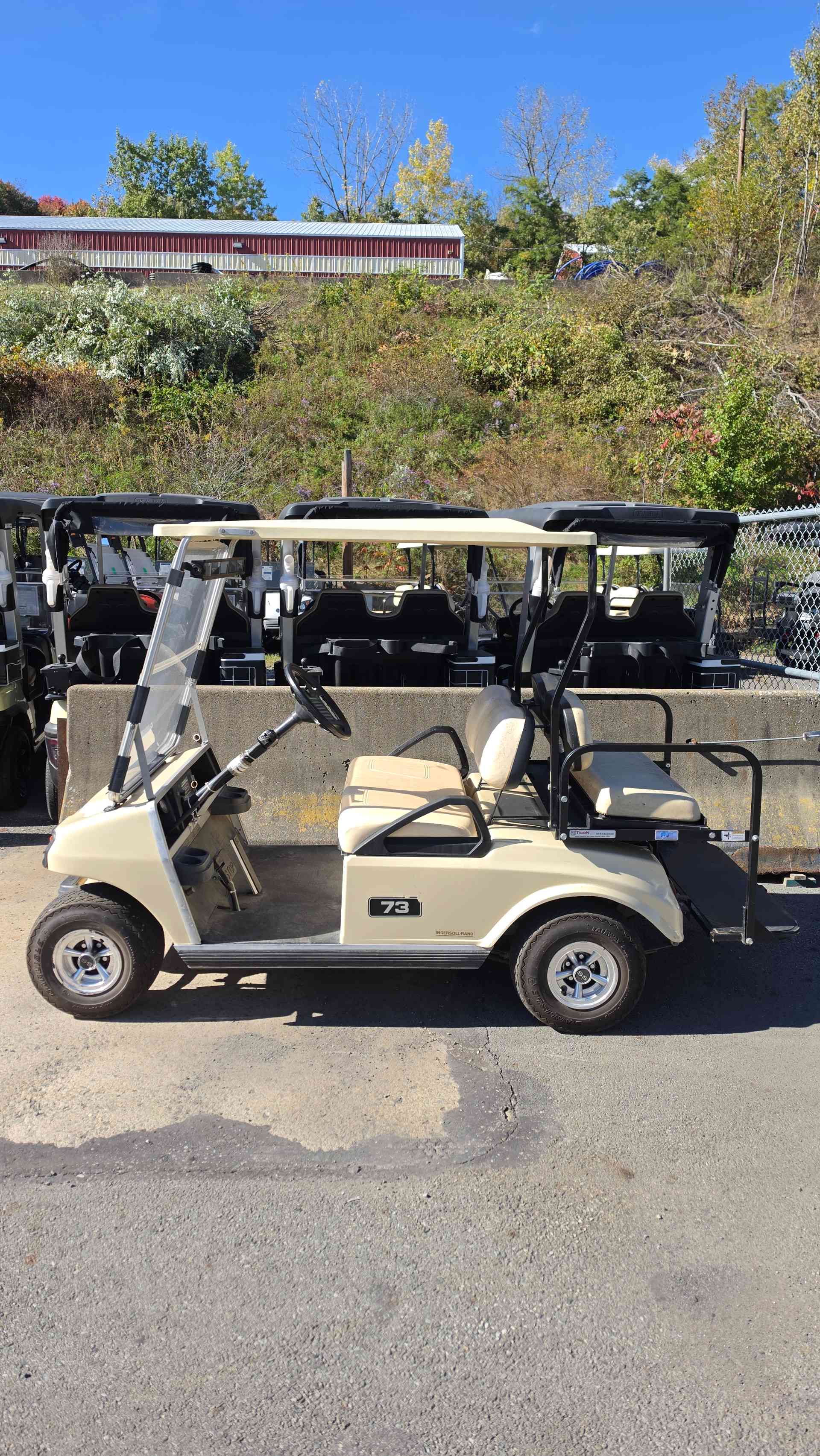 1997 Club Car DS Beige image 2