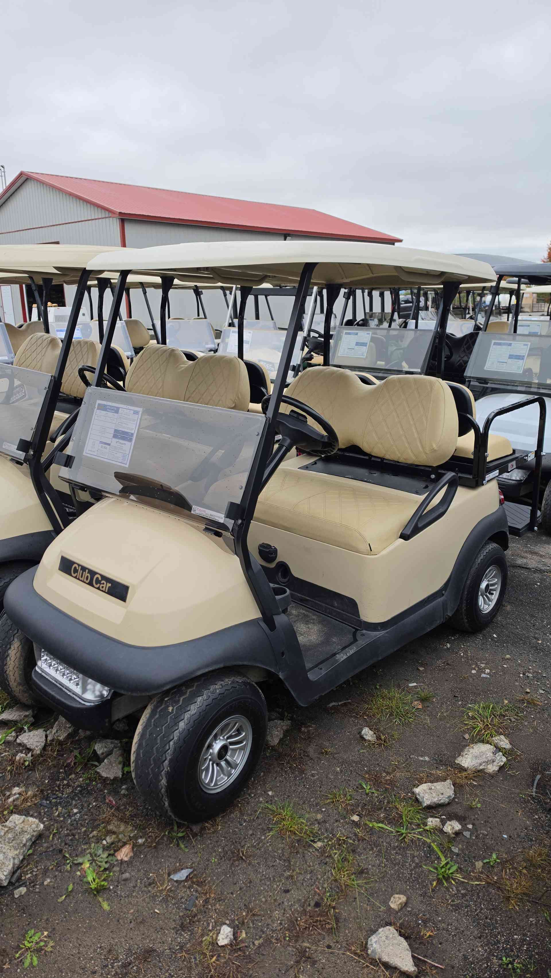 2016 Club Car Precedent Beige