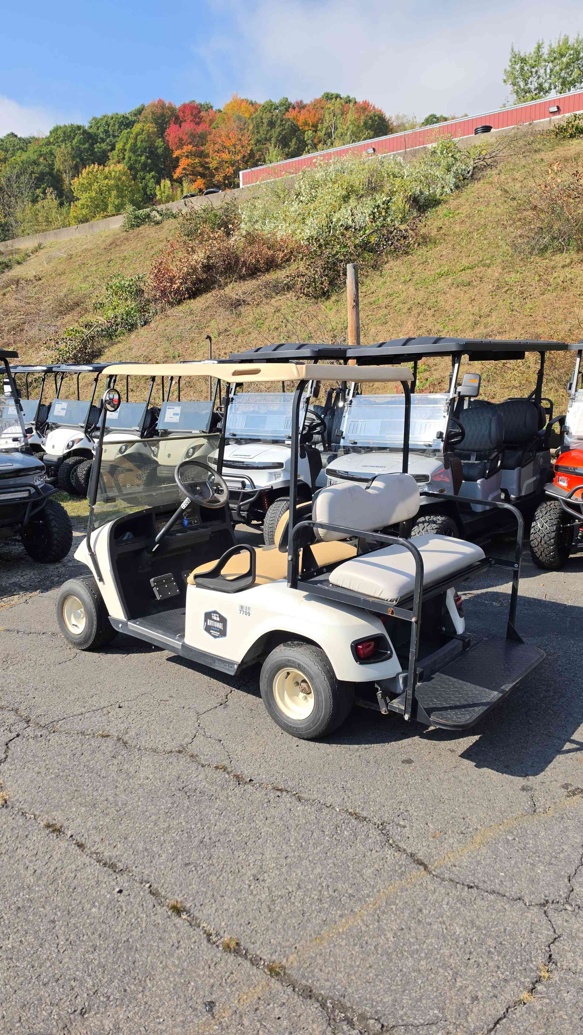 2008 EZGO TXT White image 3