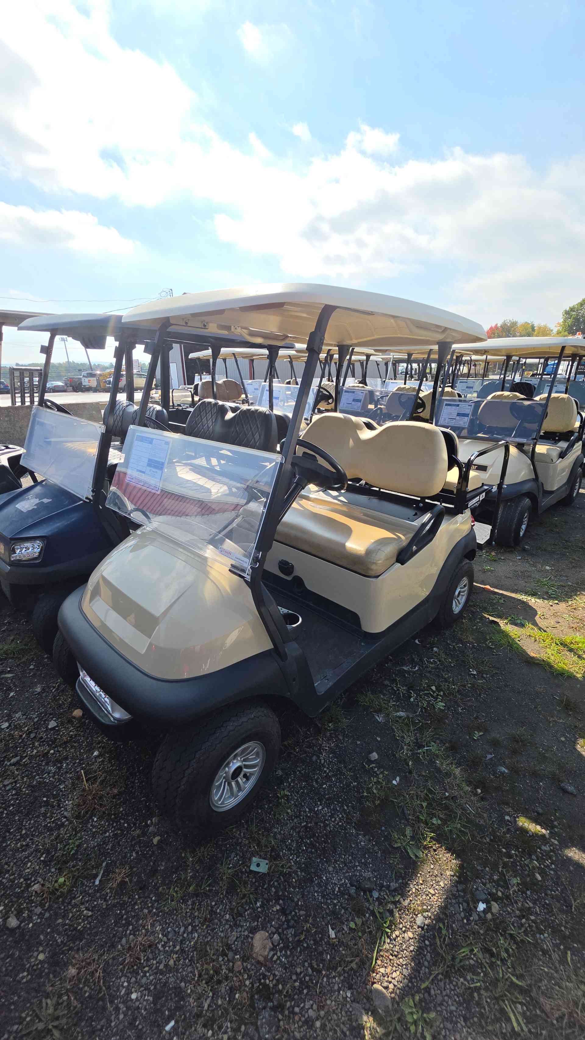 2019 Club Car Precedent Beige