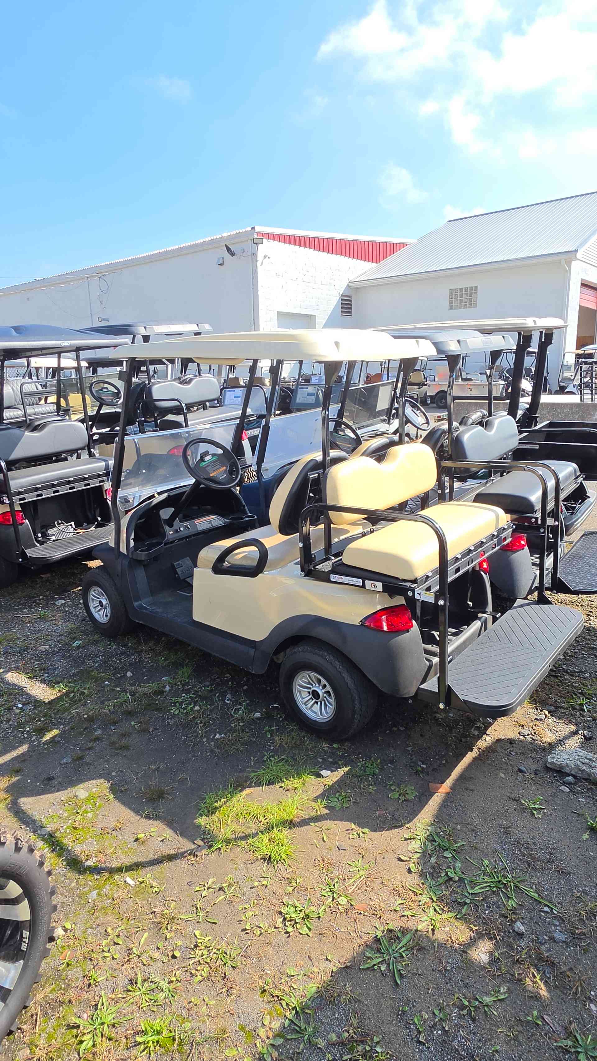 2019 Club Car Precedent Beige image 3