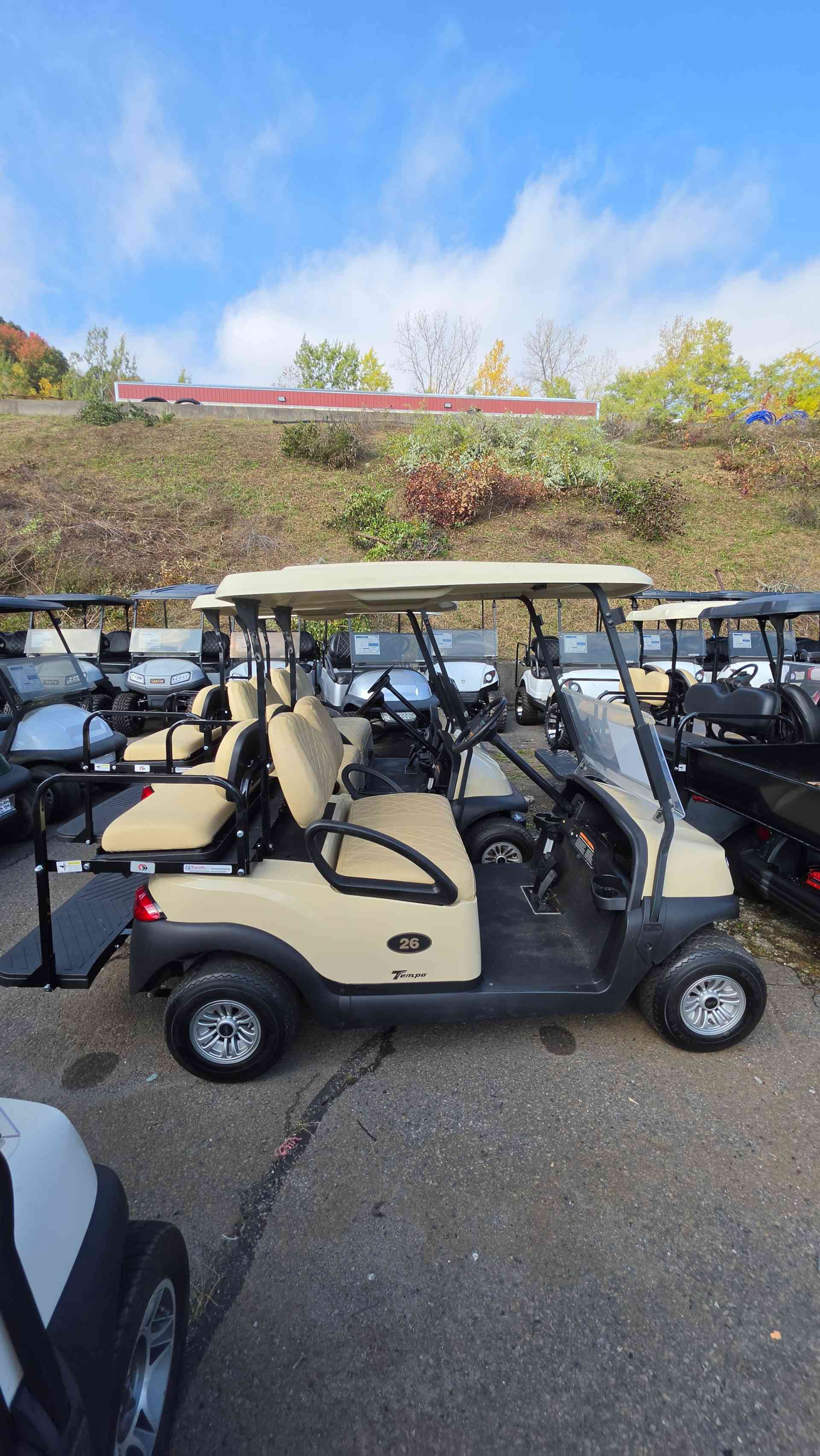 2021 Club Car Tempo Beige image 2