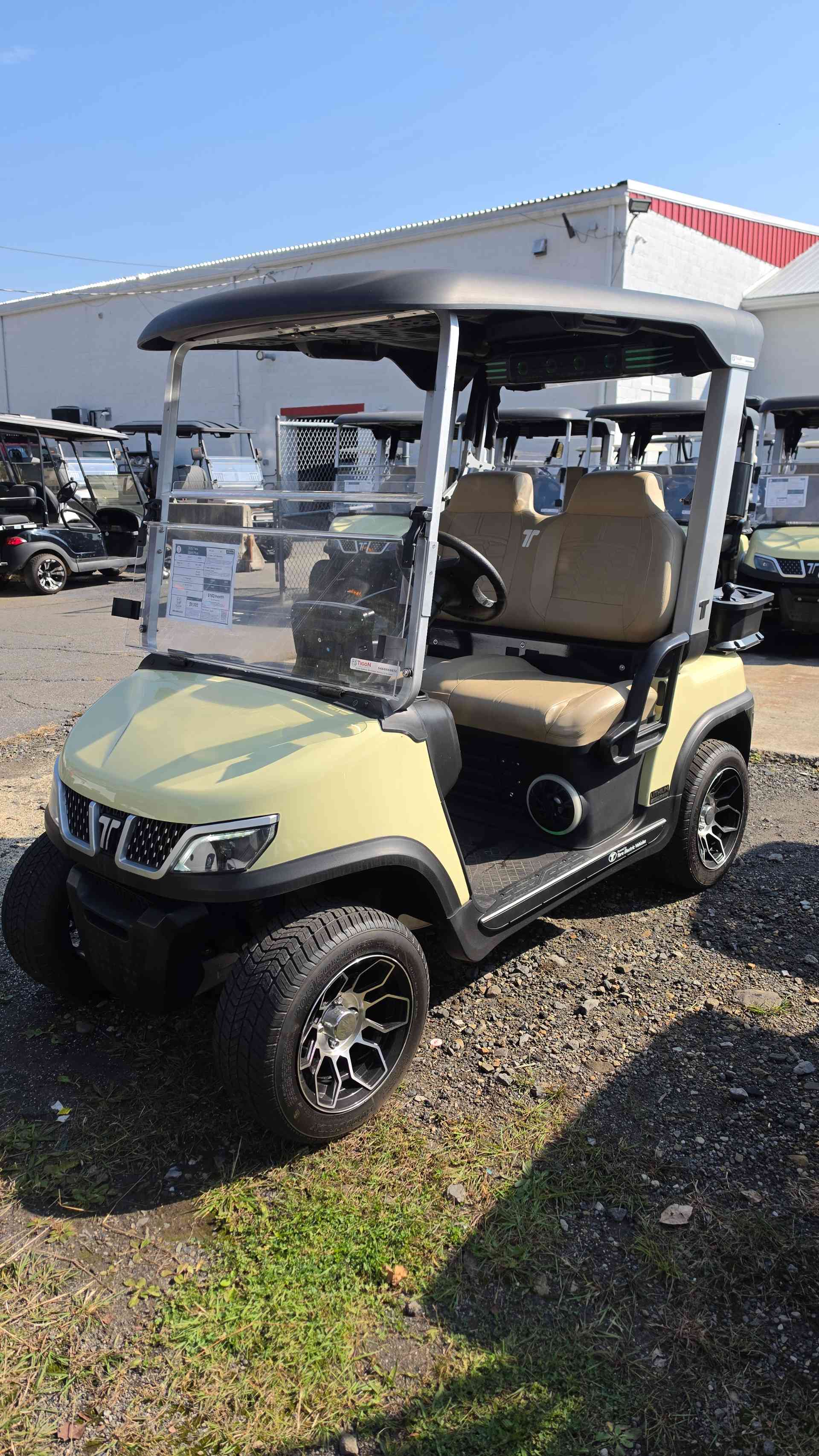 2025 Tara Spirit Plus Golf Cart in Beige