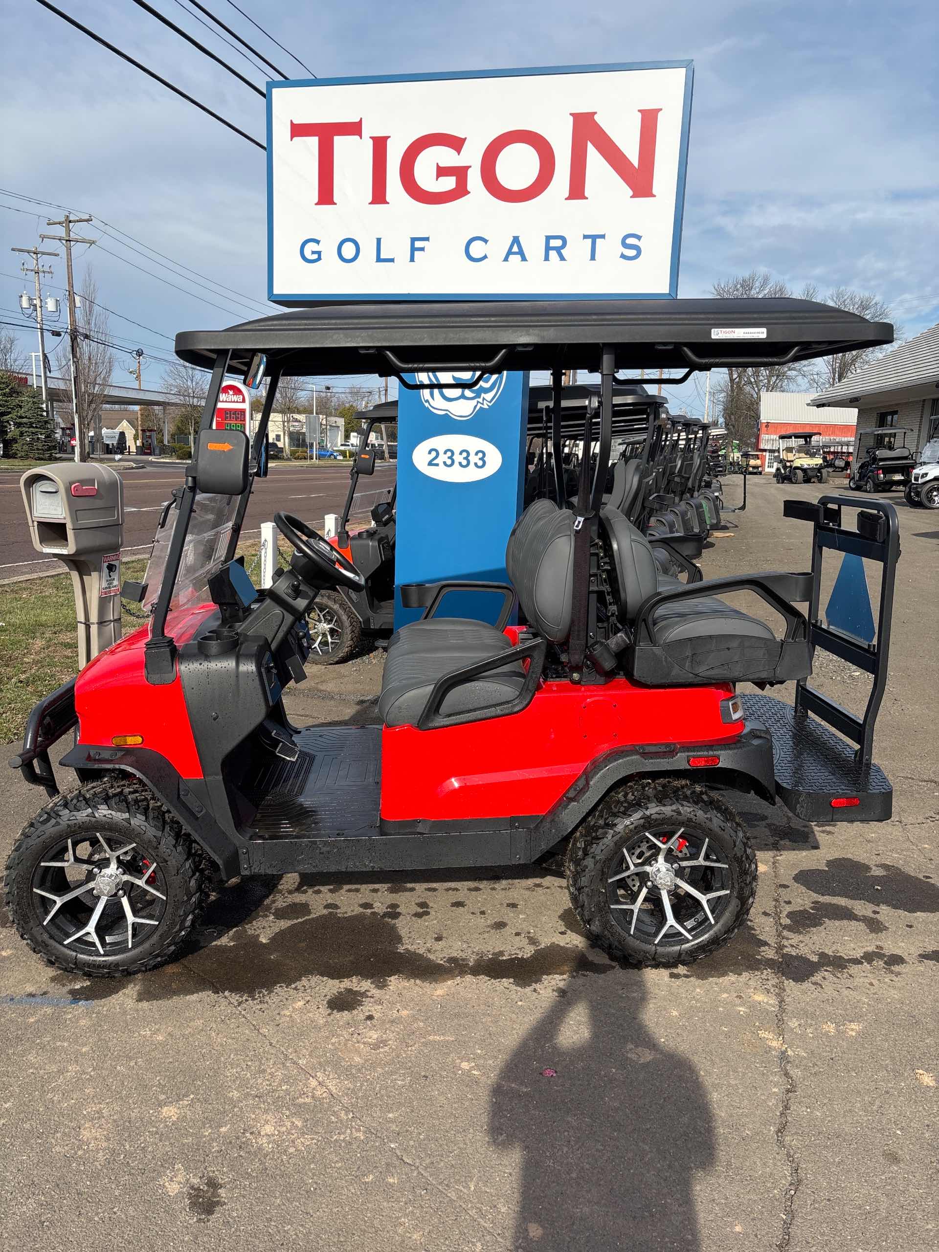 2026 Denago Nomad XL Red golf cart in Red — photo 2 of 4, Hatfield, PA