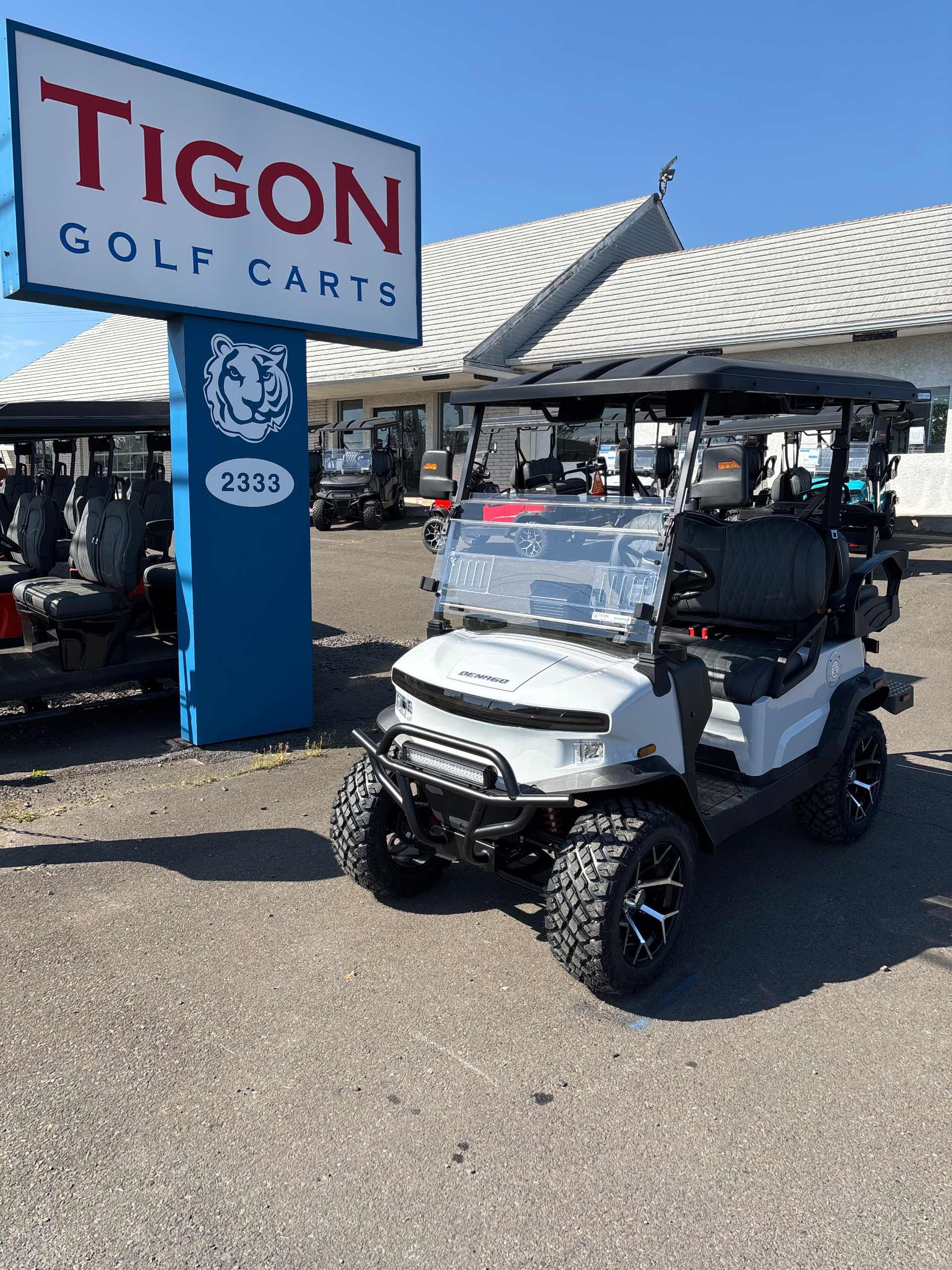 2026 Denago Nomad XL Golf Cart in White