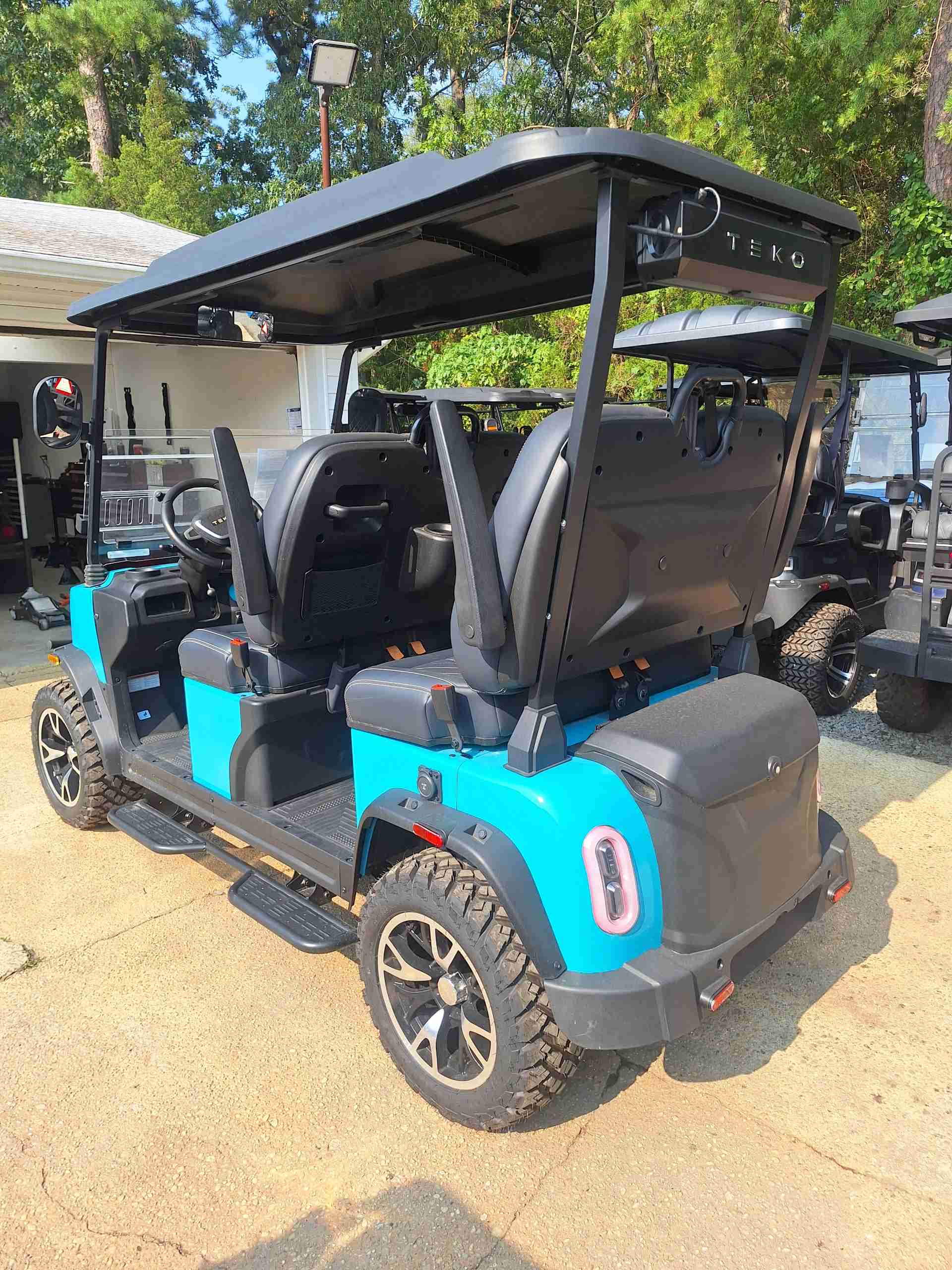 2026 TEKO EV TROPHY Gulf Blue golf cart in Gulf Blue — photo 3 of 4, Waretown, NJ