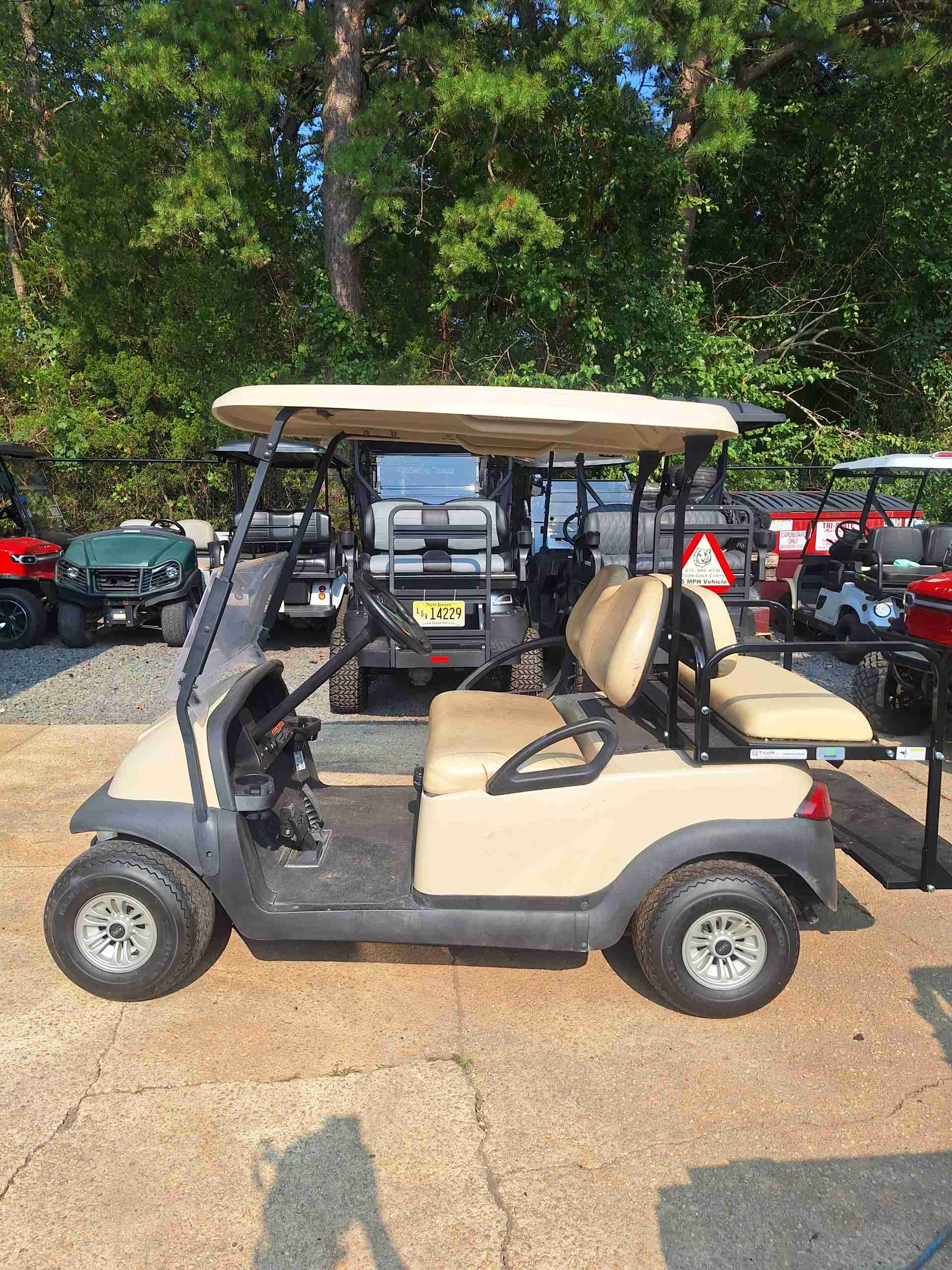 2018 Club Car Precedent Beige golf cart in Beige — photo 2 of 4, Waretown, NJ