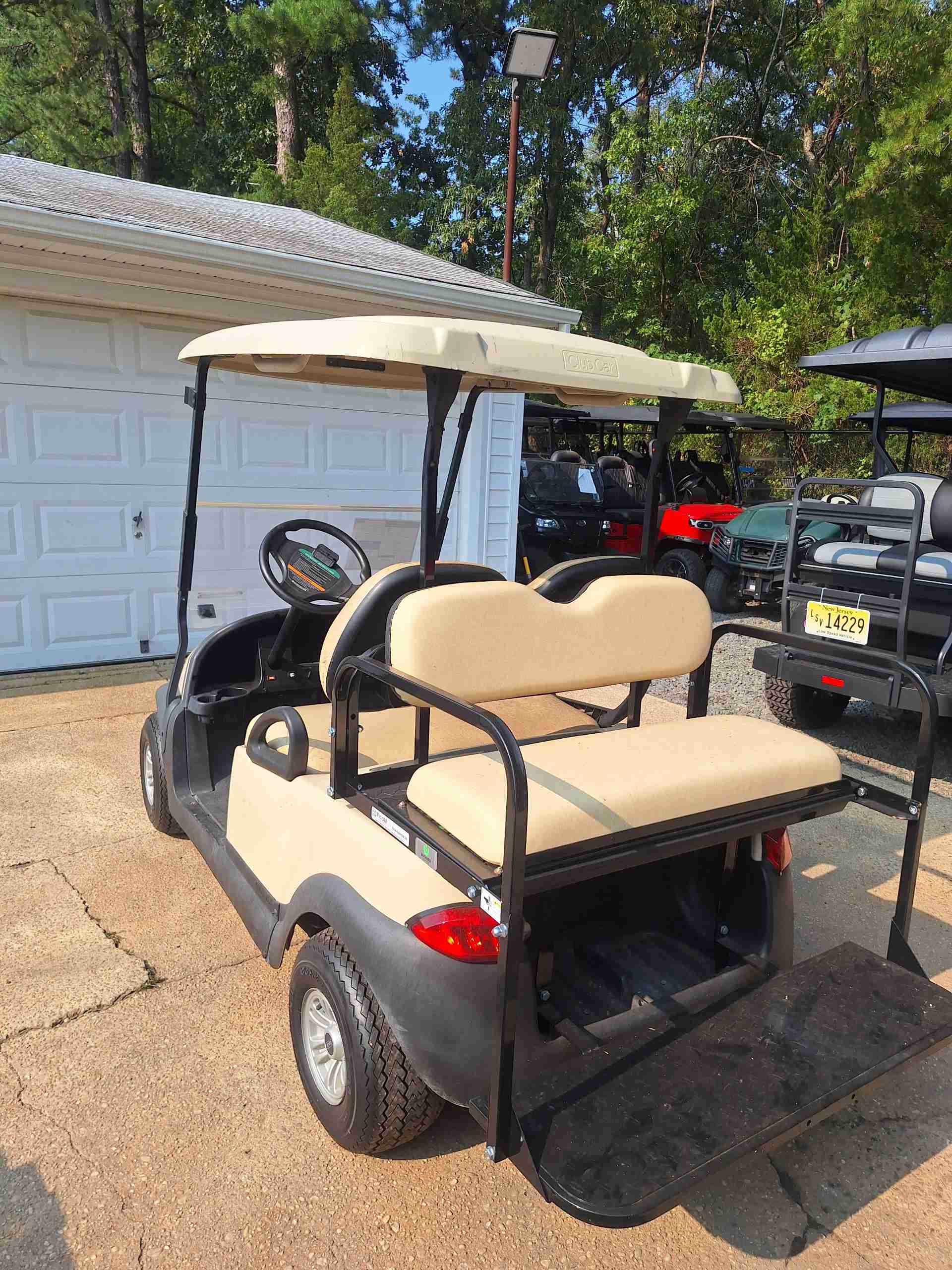 2018 Club Car Precedent Beige golf cart in Beige — photo 3 of 4, Waretown, NJ