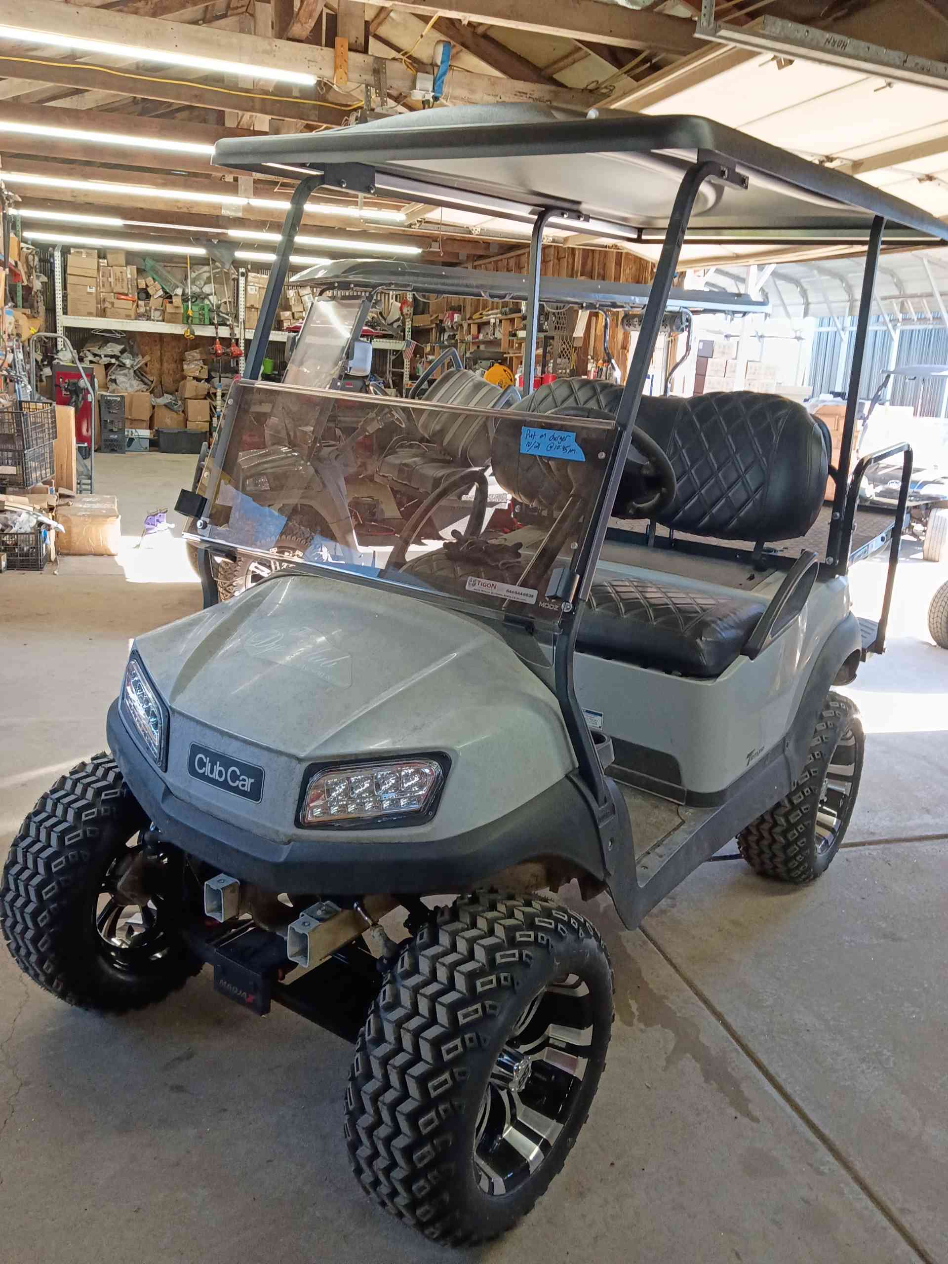 2020 Club Car Tempo Gray
