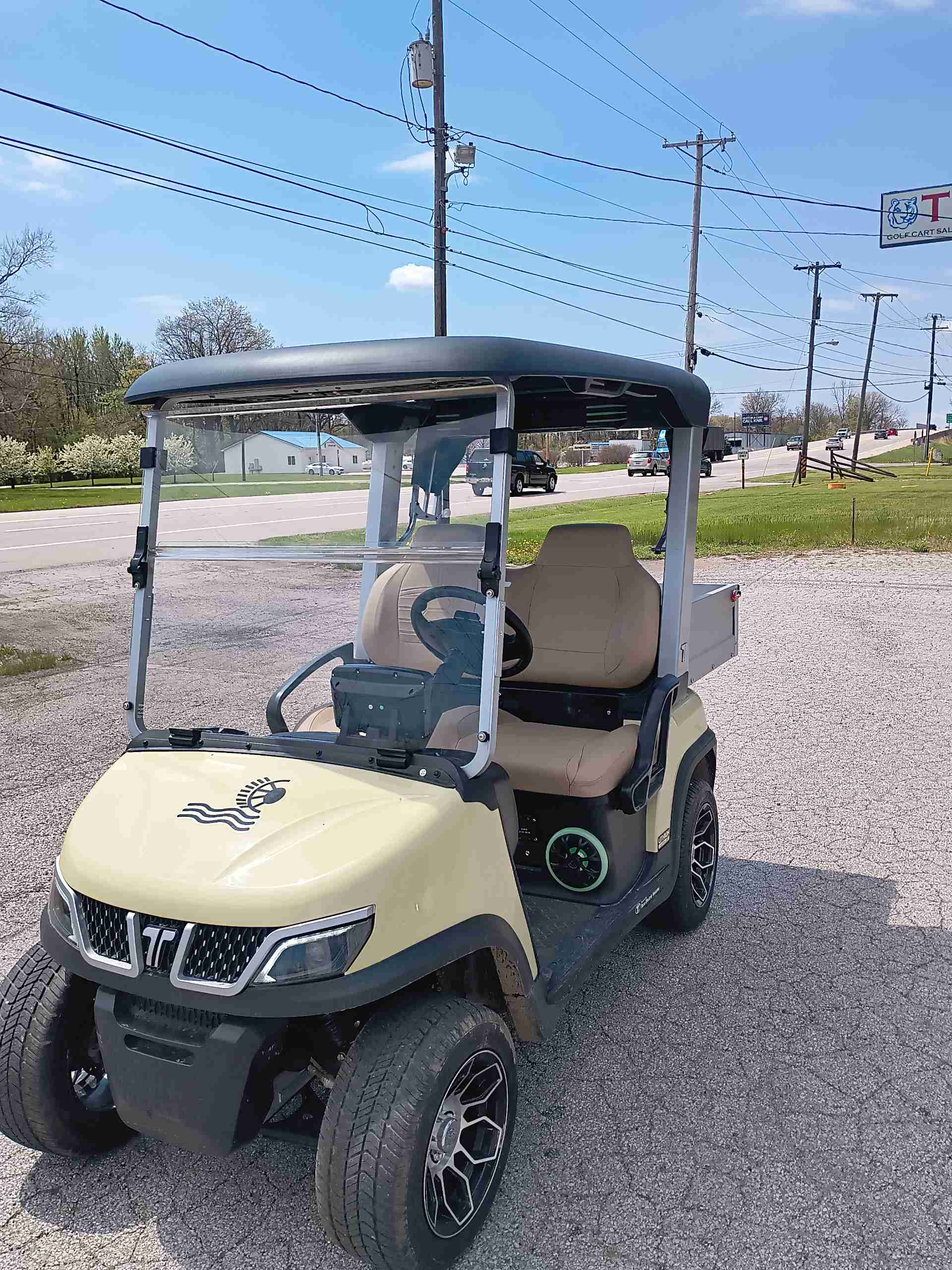 2025 Tara Spirit Plus Golf Cart in Beige