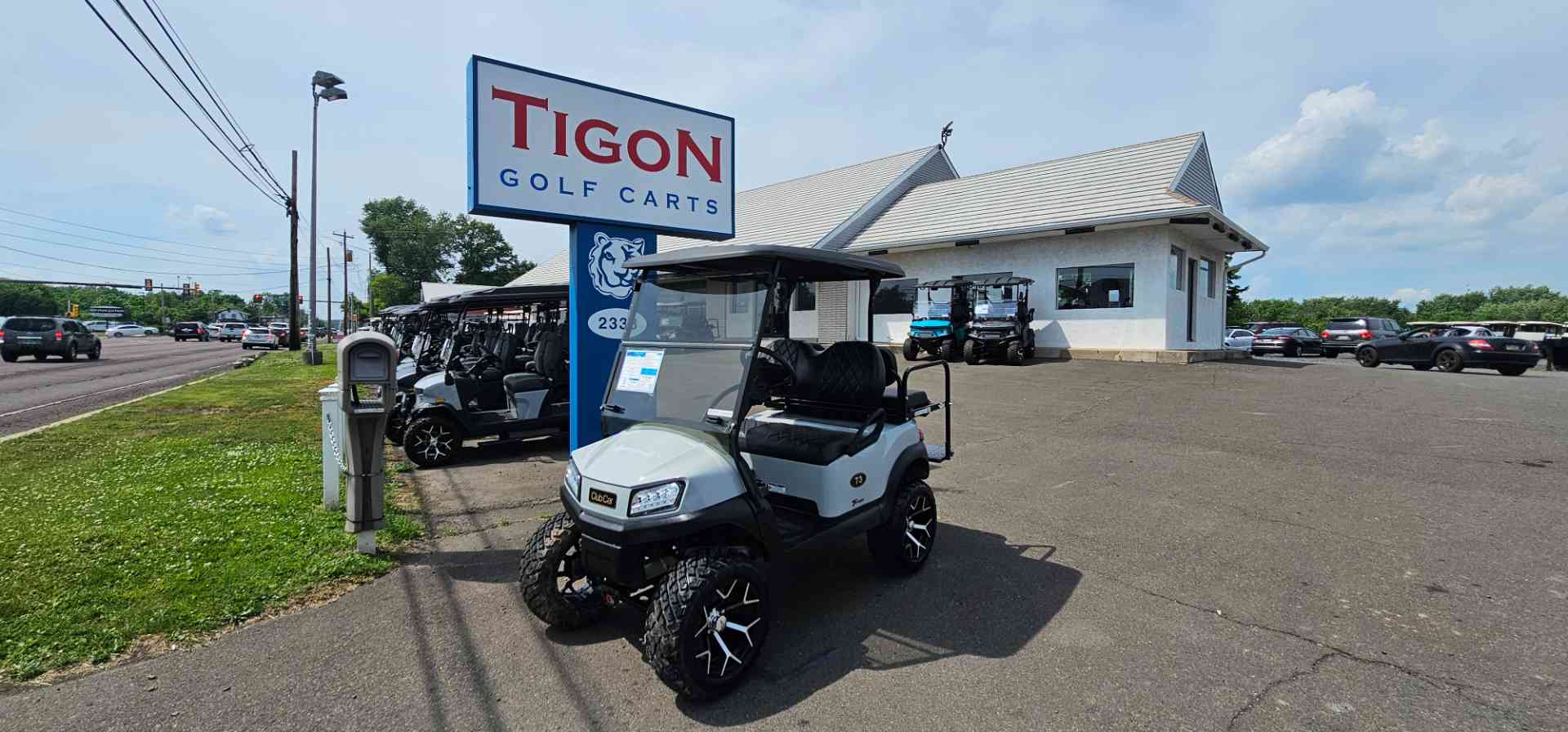 2020 Club Car Tempo Golf Cart in Gray