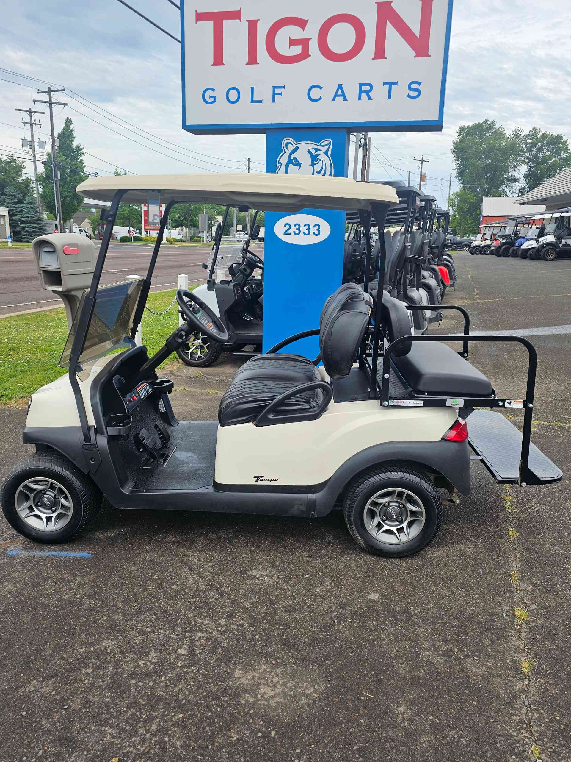 2021 Club Car Tempo White golf cart in White — photo 2 of 4, Rio Grande, NJ