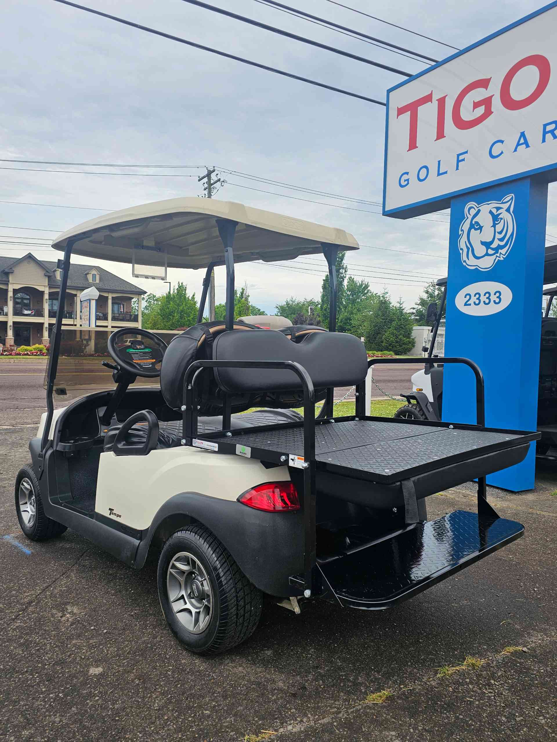 2021 Club Car Tempo White golf cart in White — photo 3 of 4, Rio Grande, NJ