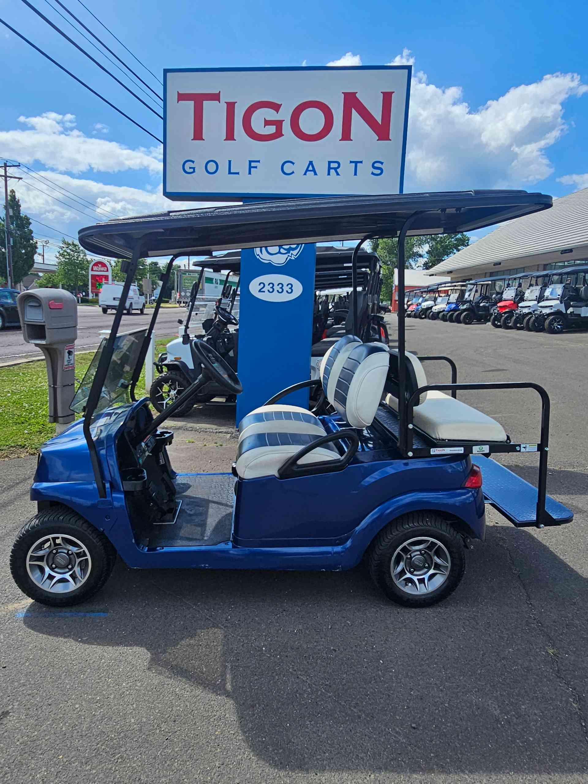 2019 Club Car Tempo Blue image 2
