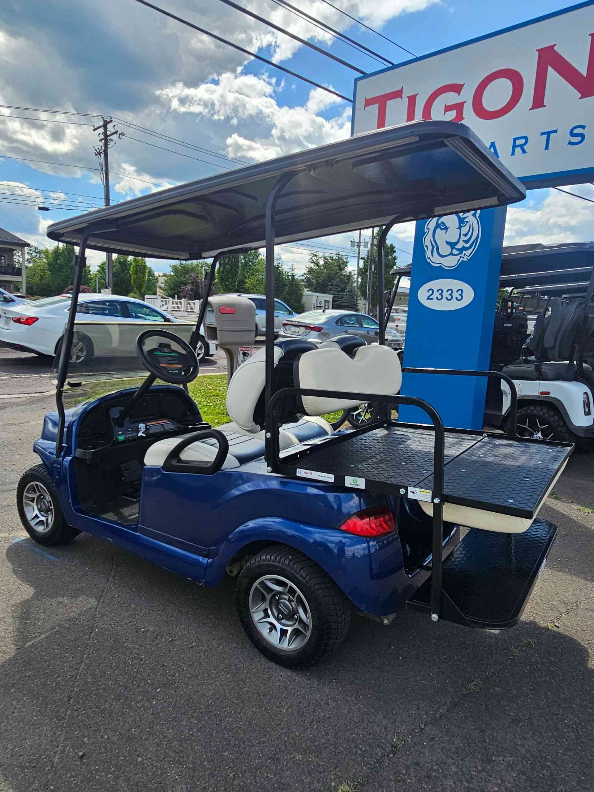 2019 Club Car Tempo Blue image 3