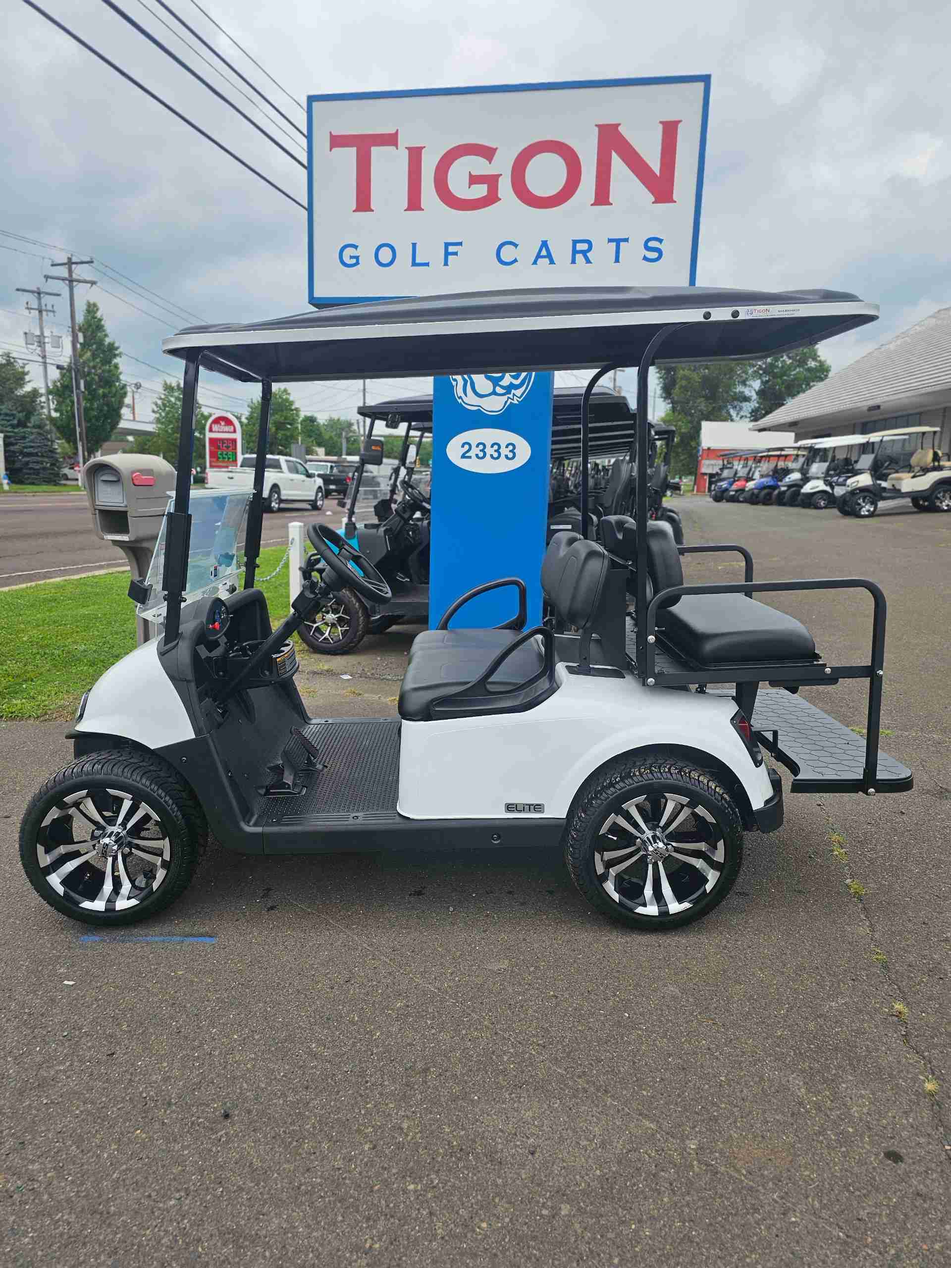 2021 EZGO RXV White golf cart in White — photo 2 of 4, Hatfield, PA