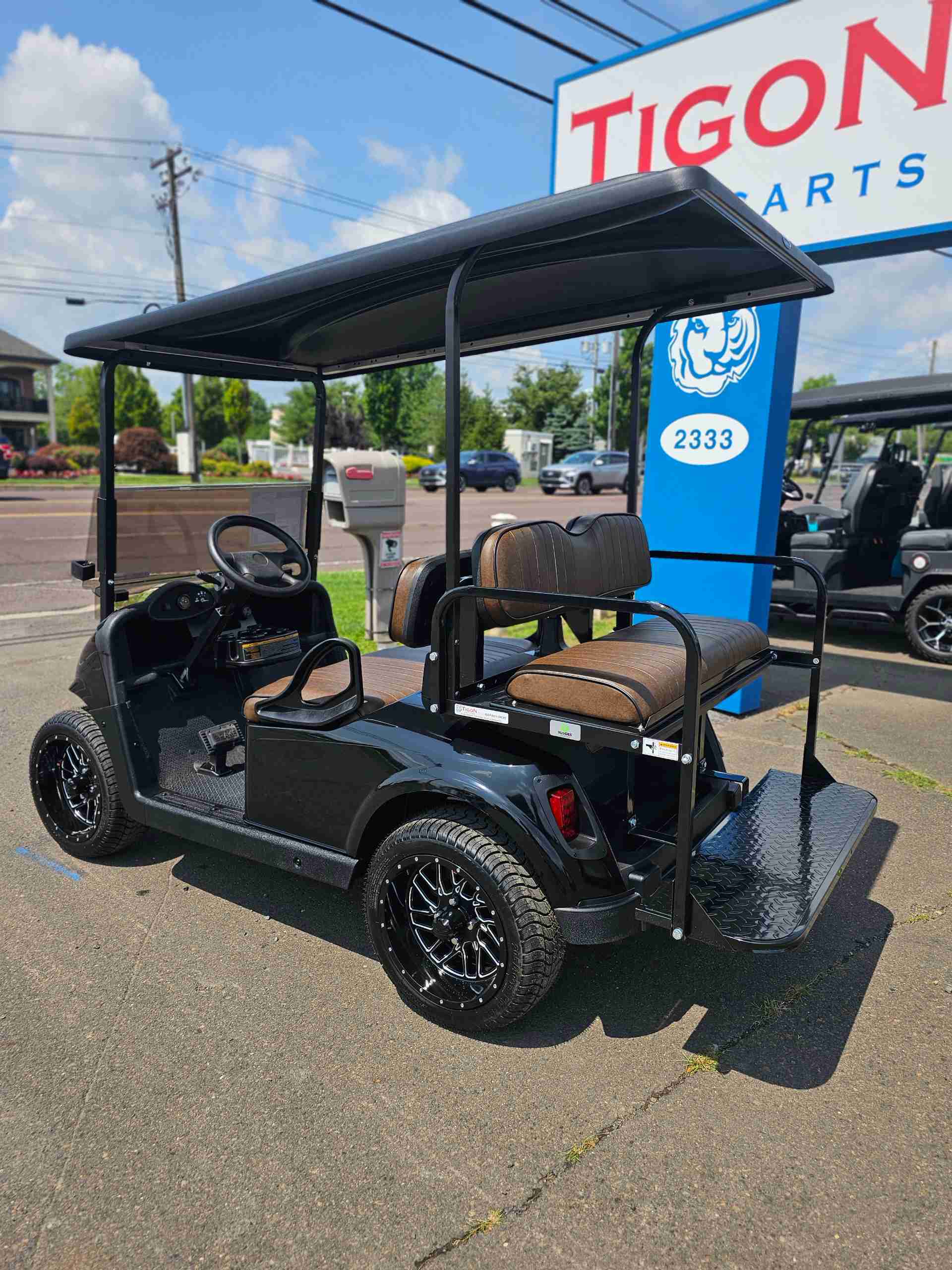2021 EZGO RXV Black golf cart in Black — photo 3 of 4, Hatfield, PA