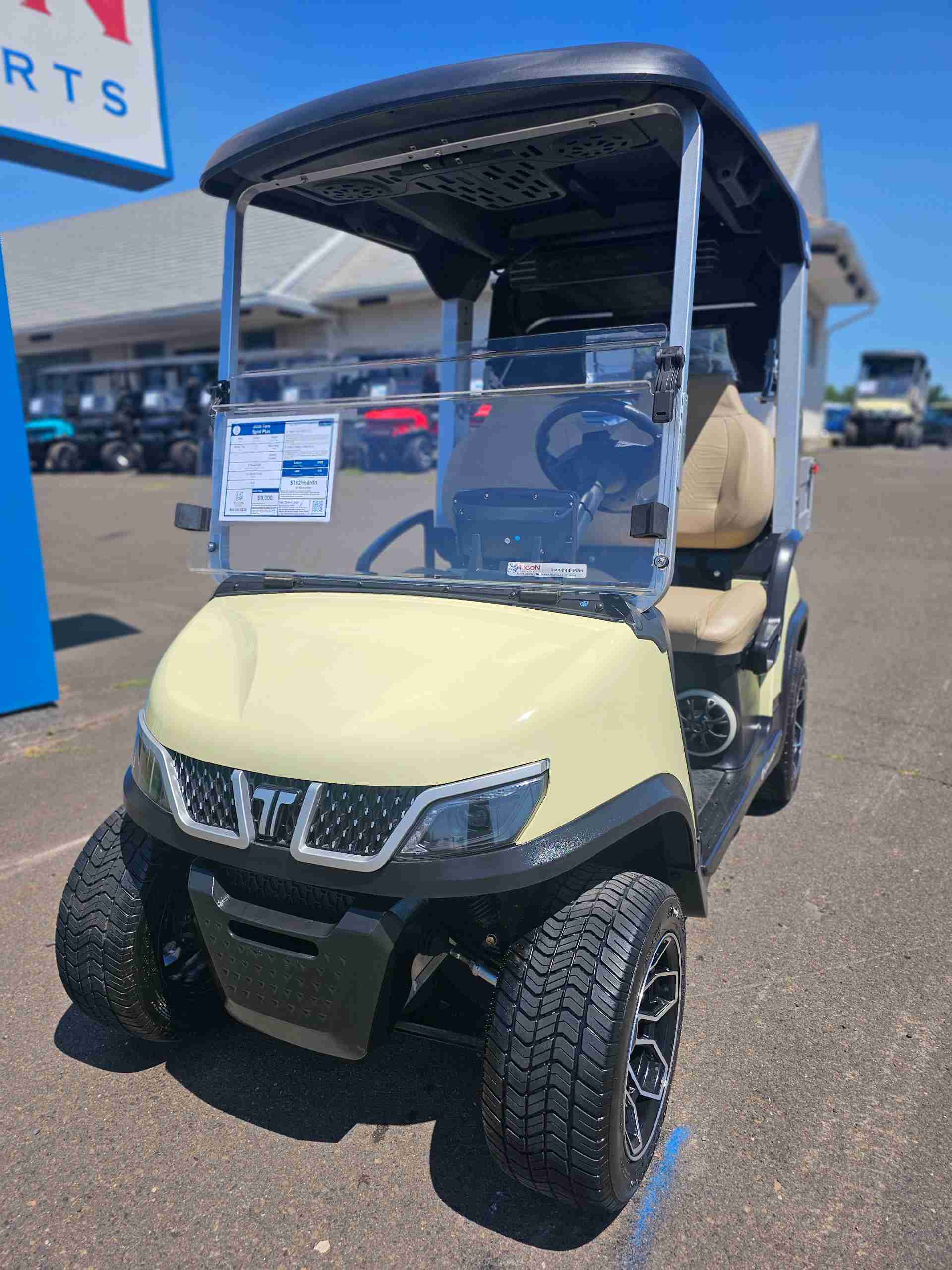 2025 Tara Spirit Plus Golf Cart in Beige