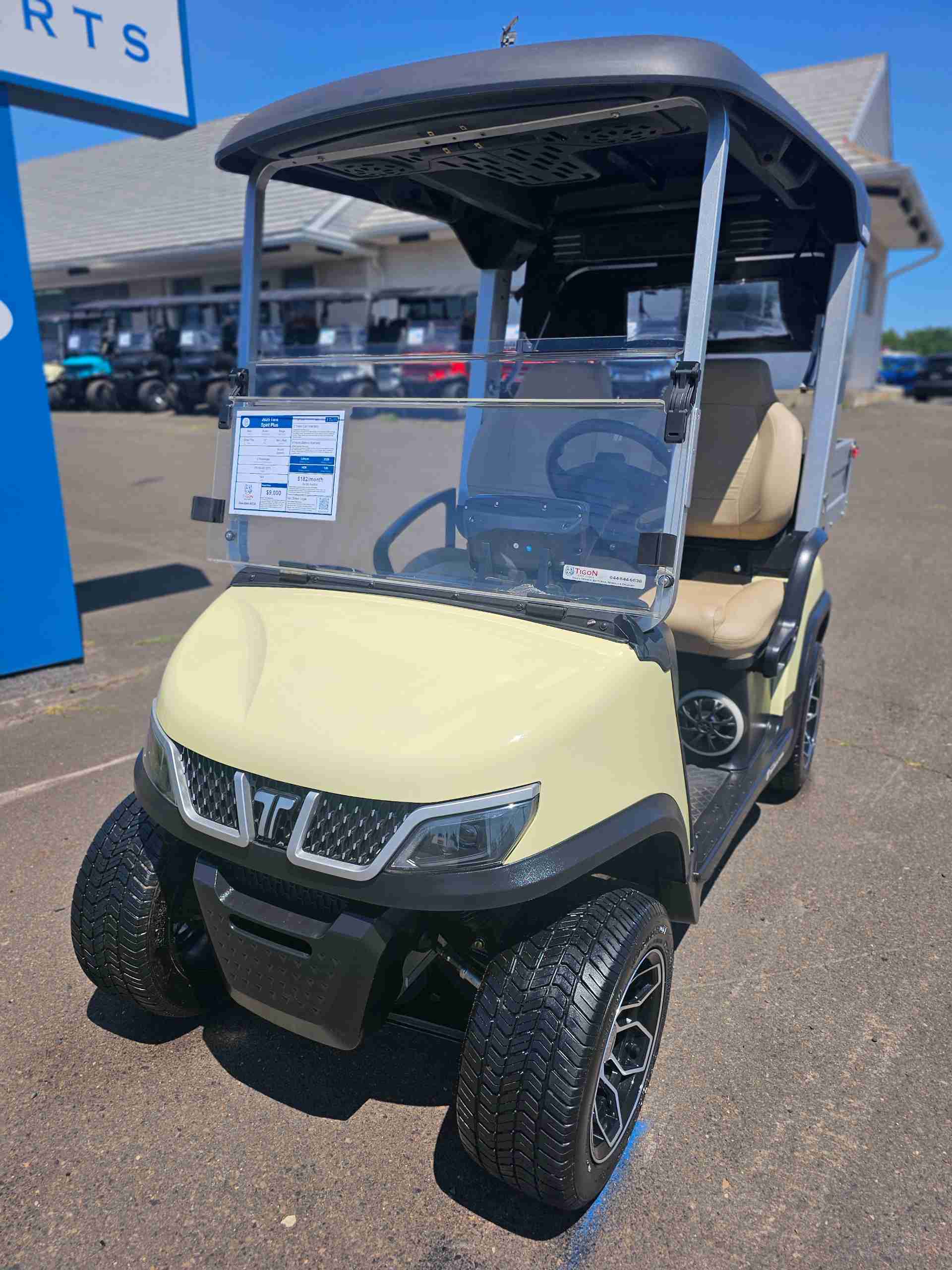 2025 Tara Spirit Plus Golf Cart in Beige
