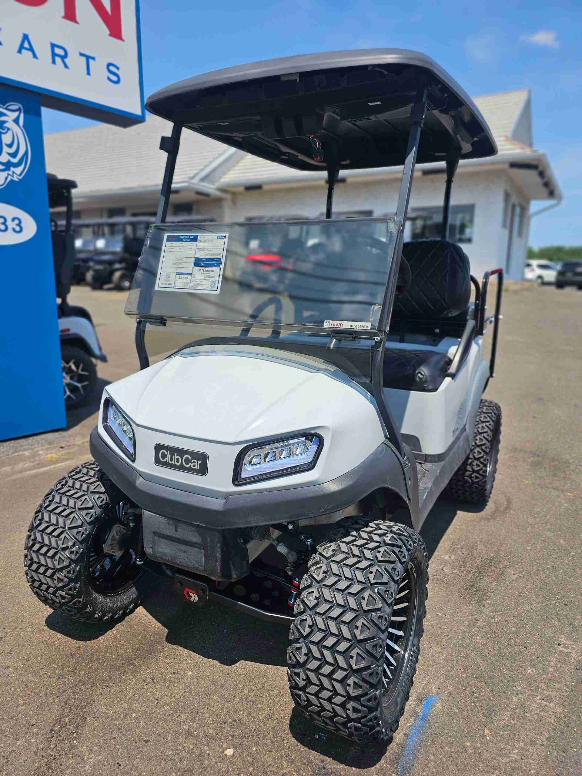 2020 Club Car Tempo Golf Cart in Gray