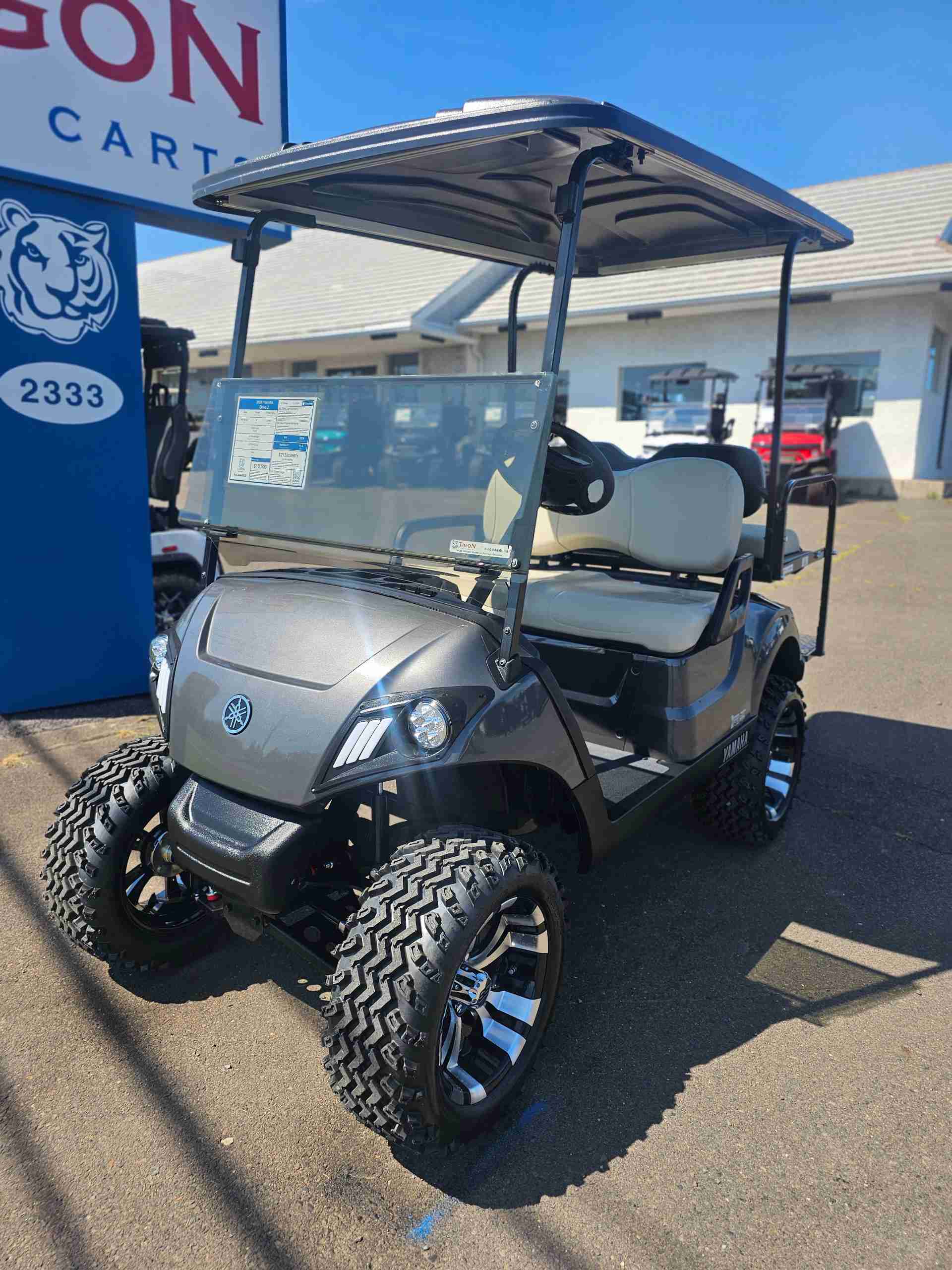 2026 Yamaha Drive 2 Golf Cart in Armour Gray