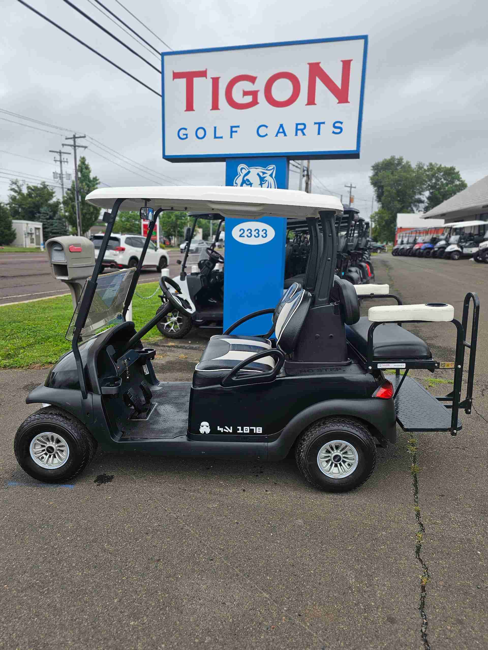 2012 Club Car Precedent Black golf cart in Black — photo 2 of 4, Hatfield, PA