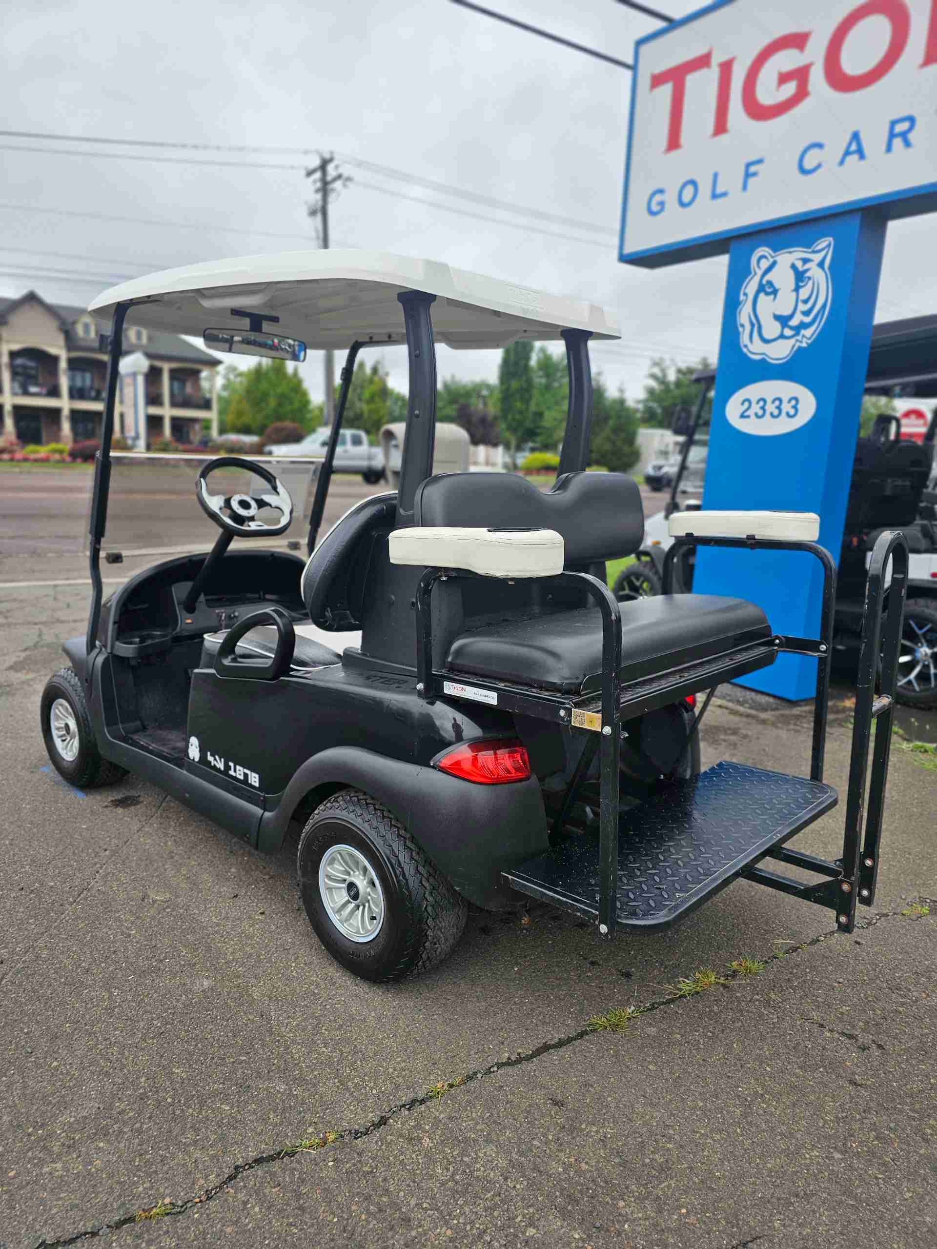 2012 Club Car Precedent Black golf cart in Black — photo 3 of 4, Hatfield, PA