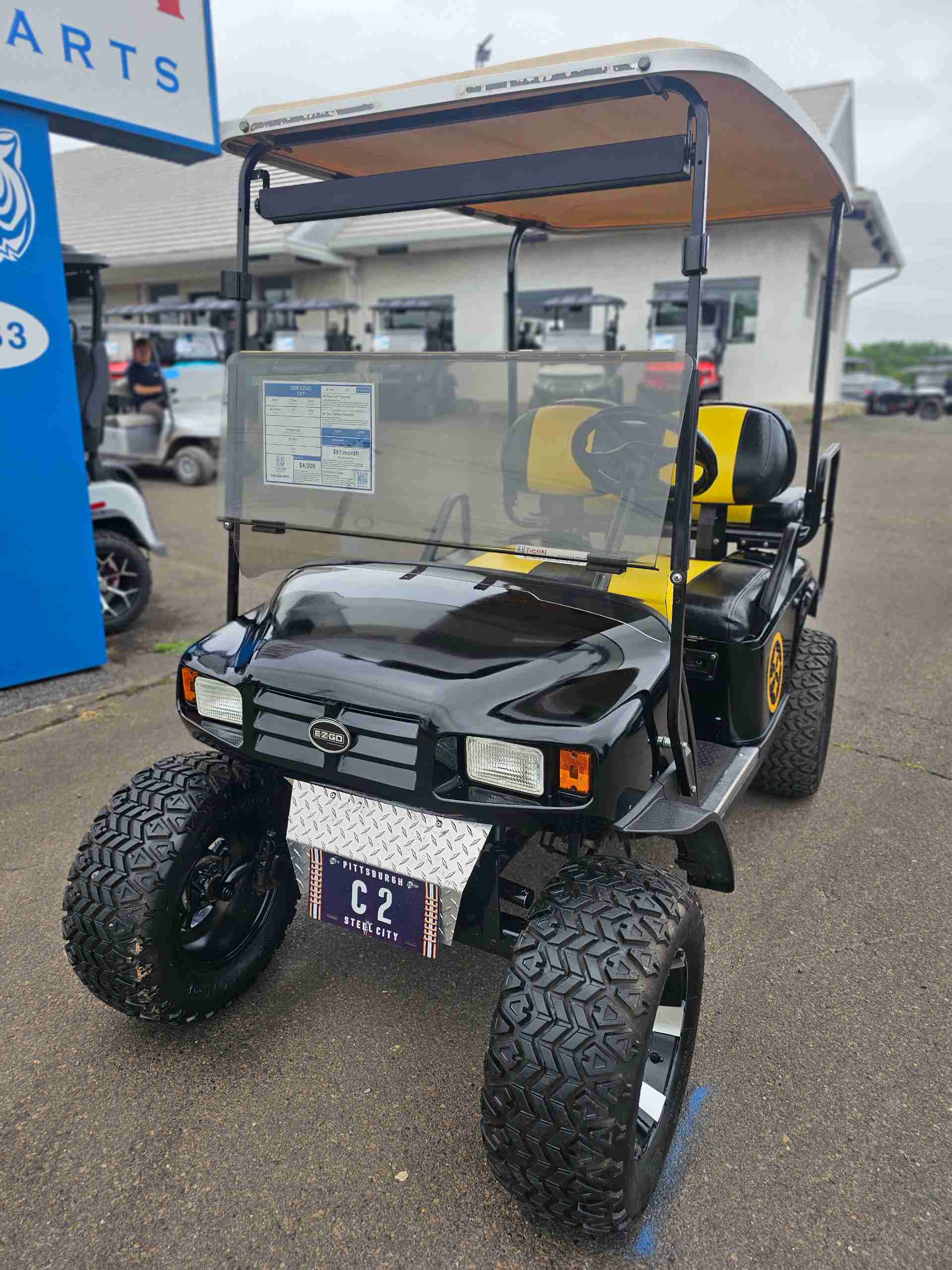 Used 2009 EZGO TXT Golf Cart in Black for sale at TIGON Hatfield, PA