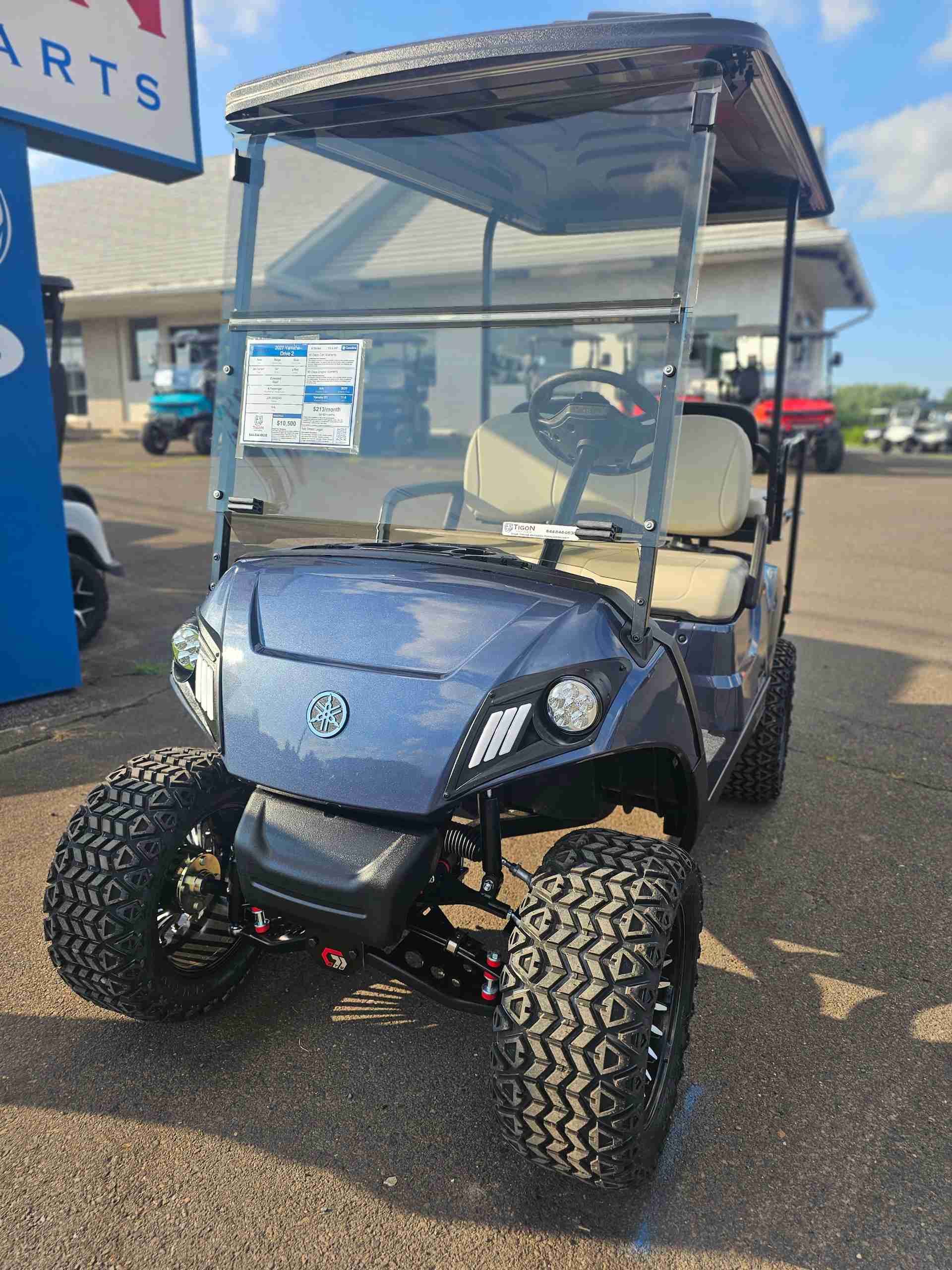2027 Yamaha Drive 2 Golf Cart in Blue