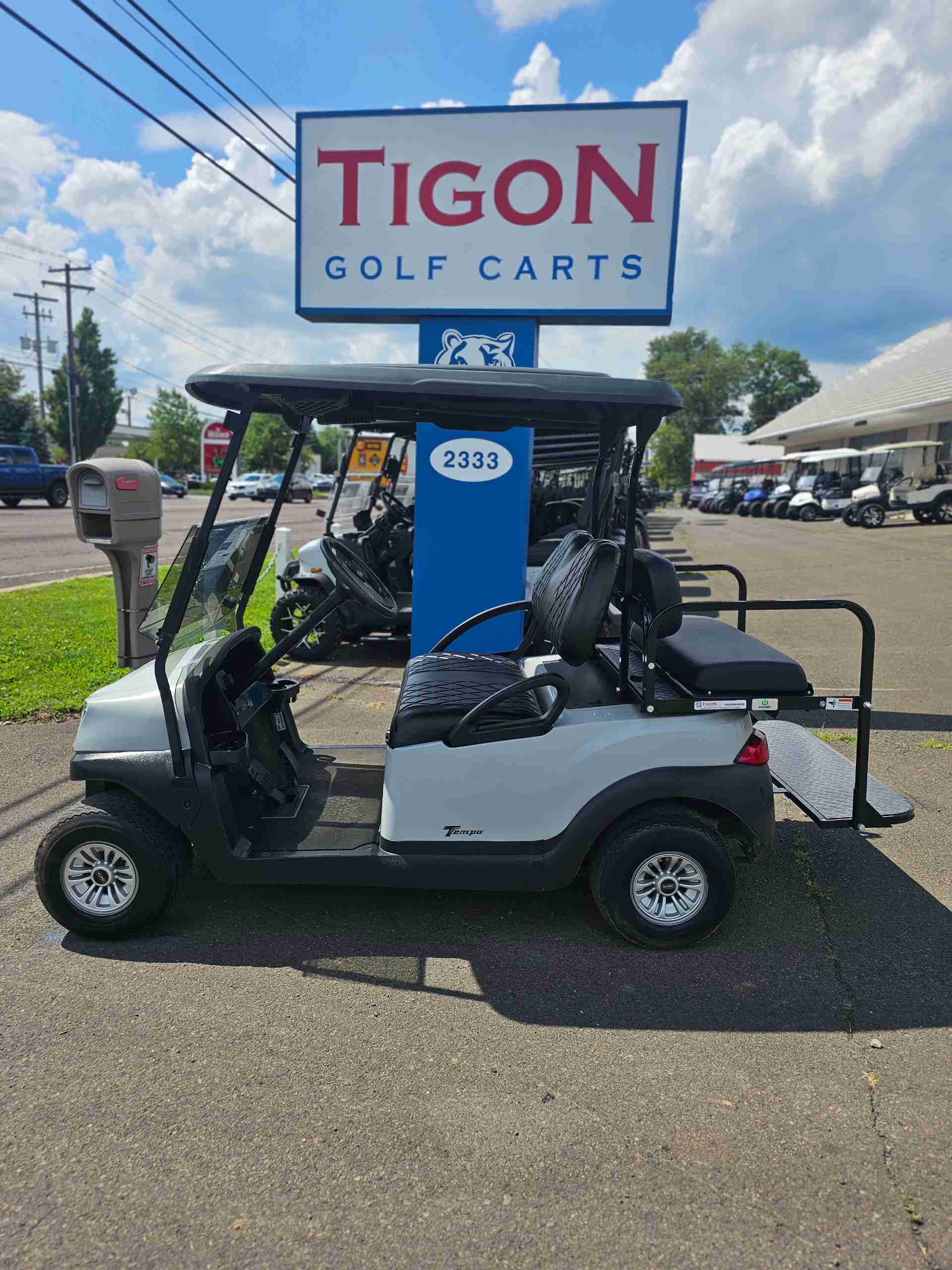 2020 Club Car Tempo Gray golf cart in Gray — photo 2 of 4, Gloucester Point, VA