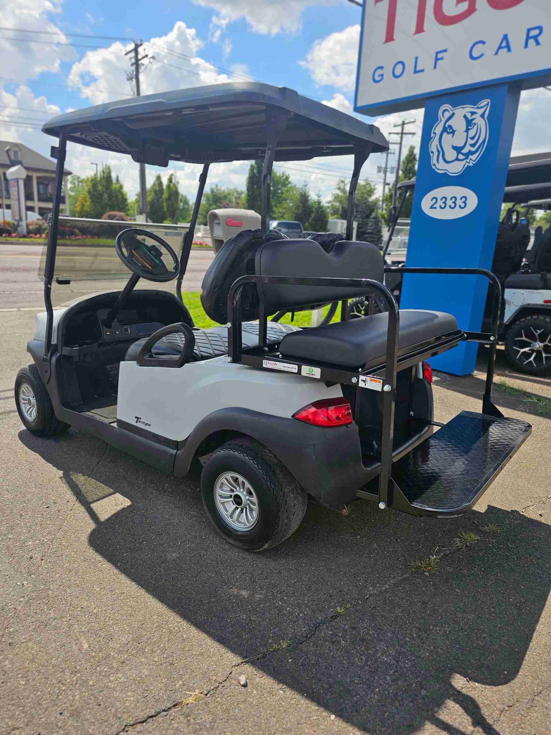 2020 Club Car Tempo Gray golf cart in Gray — photo 3 of 4, Gloucester Point, VA