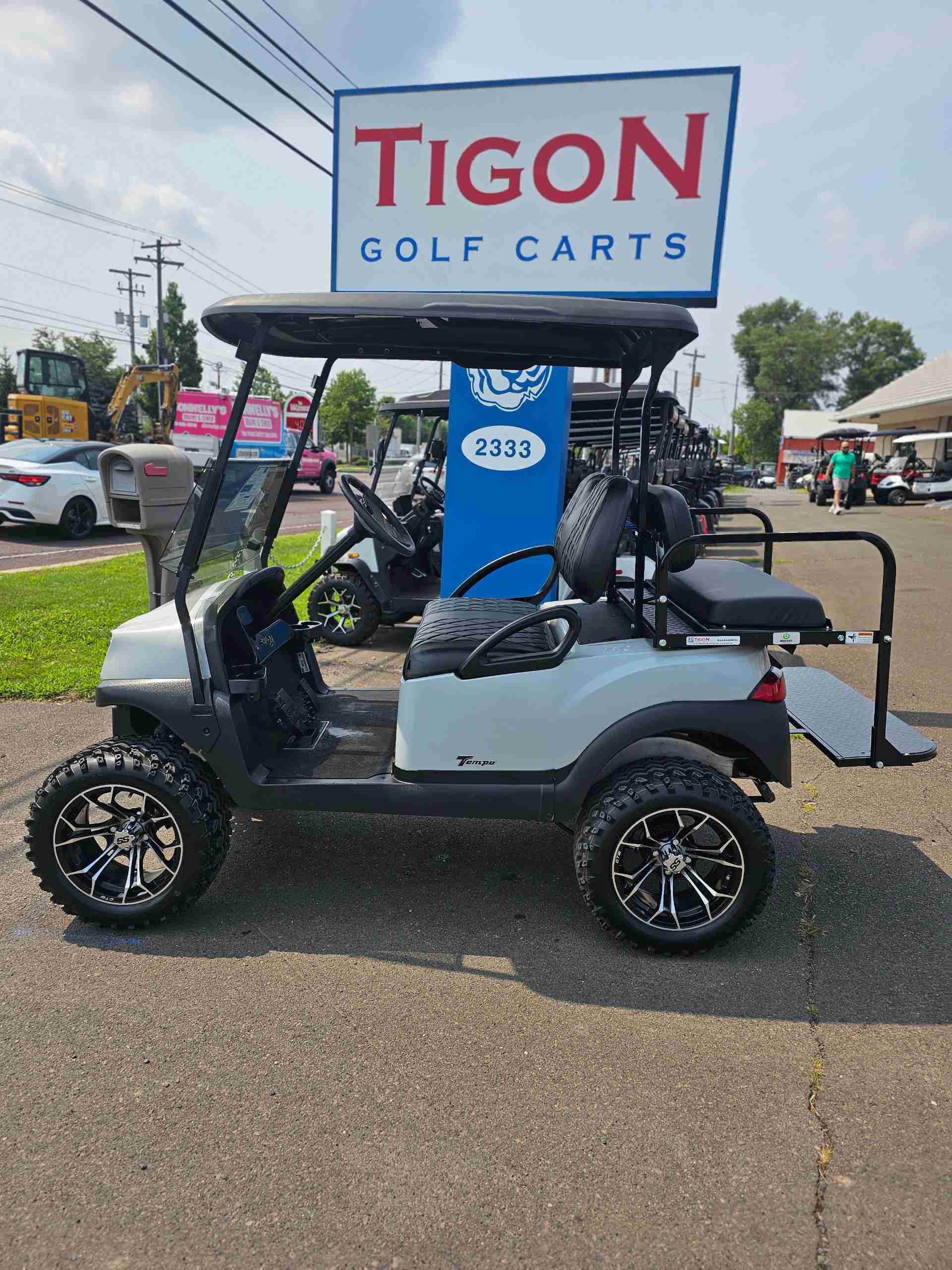 2020 Club Car Tempo Gray golf cart in Gray — photo 2 of 4, Ocean View, NJ