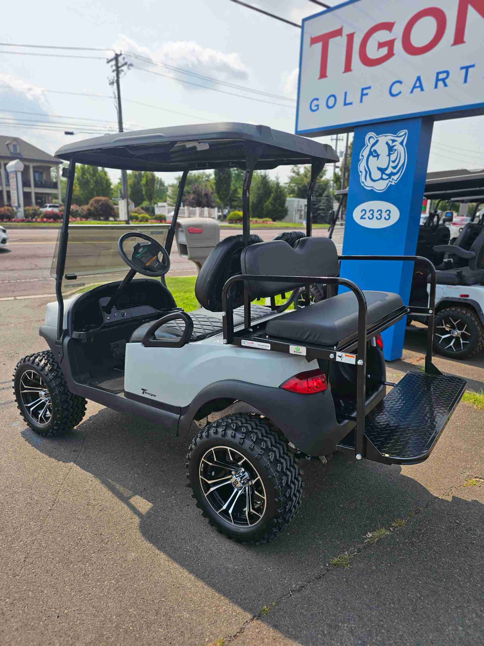 2020 Club Car Tempo Gray golf cart in Gray — photo 3 of 4, Ocean View, NJ