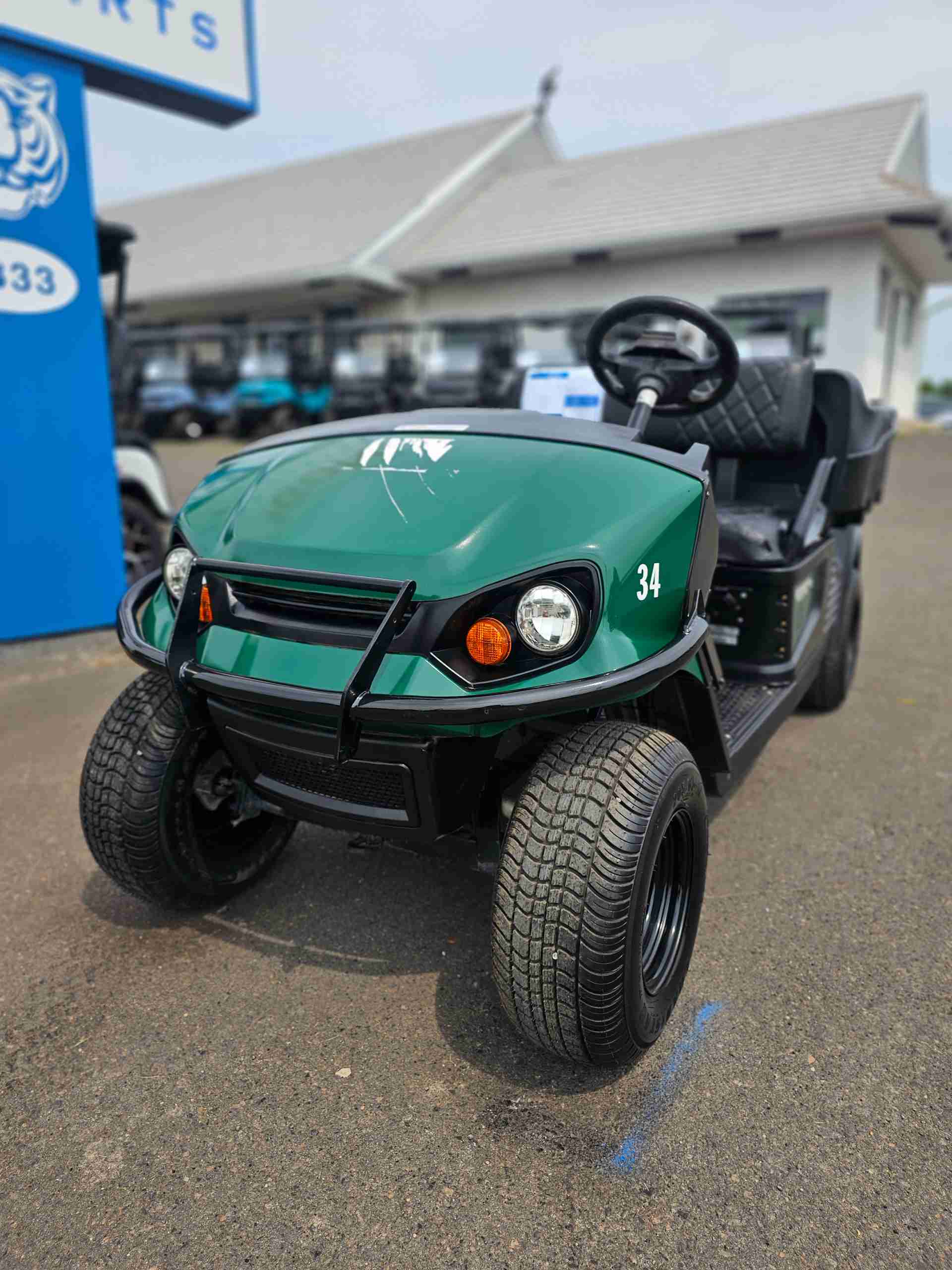 Used 2018 EZGO Cushman Golf Cart in Green for sale at TIGON Hatfield, PA