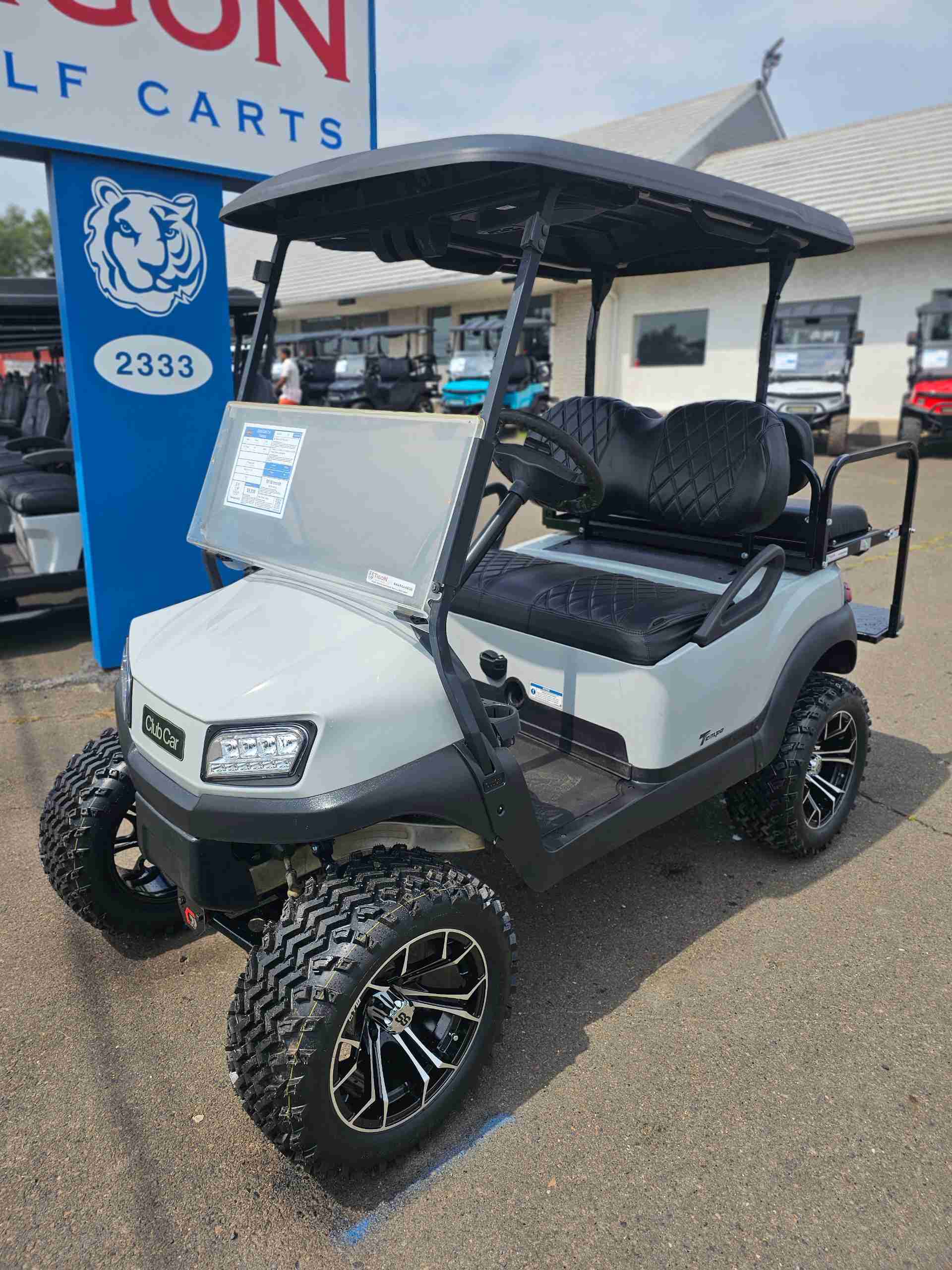 2020 Club Car Tempo Gray golf cart for sale in Ocean View, NJ — July 4th Golf Cart Sales Event
