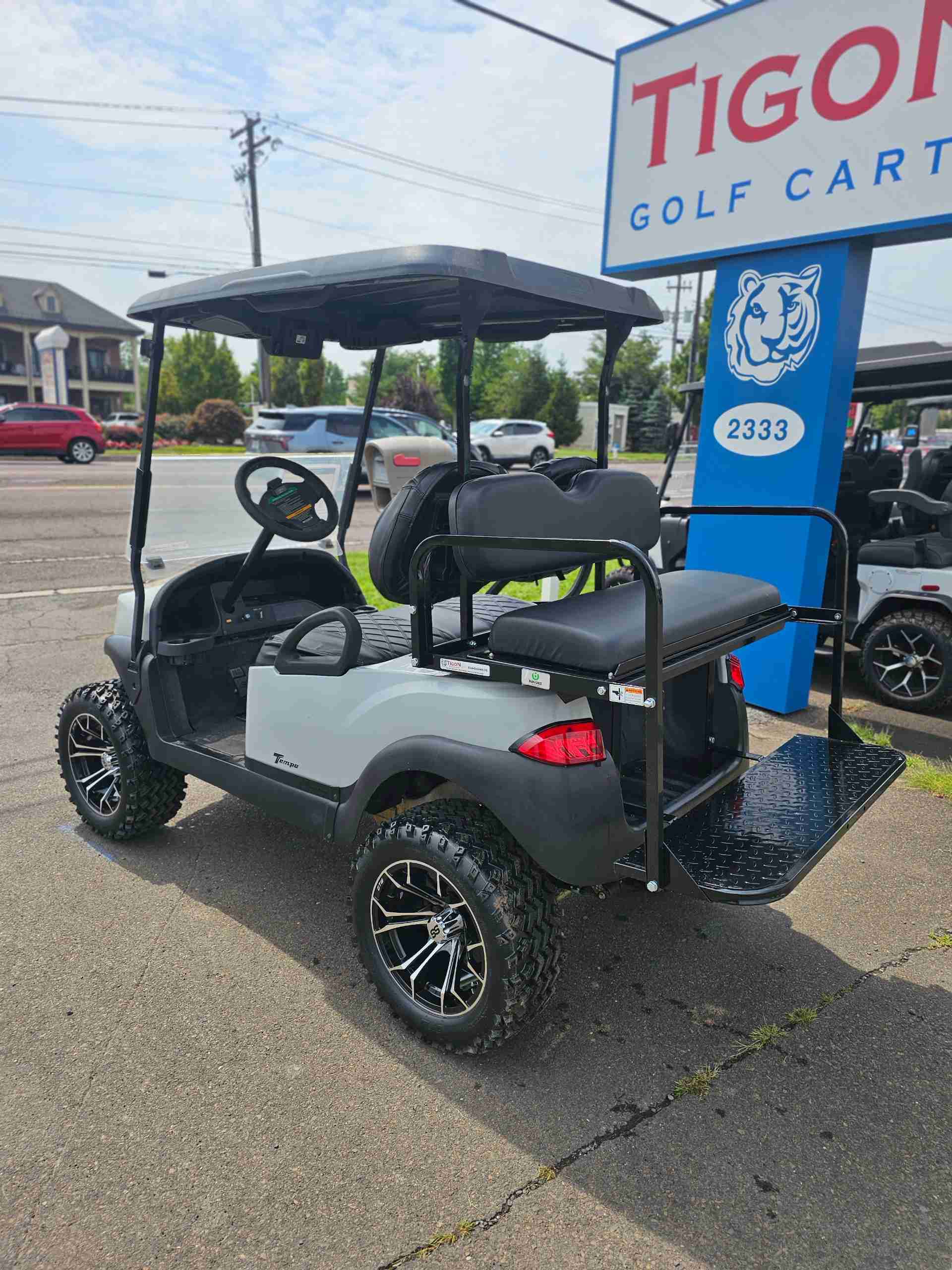 2020 Club Car Tempo Gray golf cart in Gray — photo 3 of 4, Ocean View, NJ