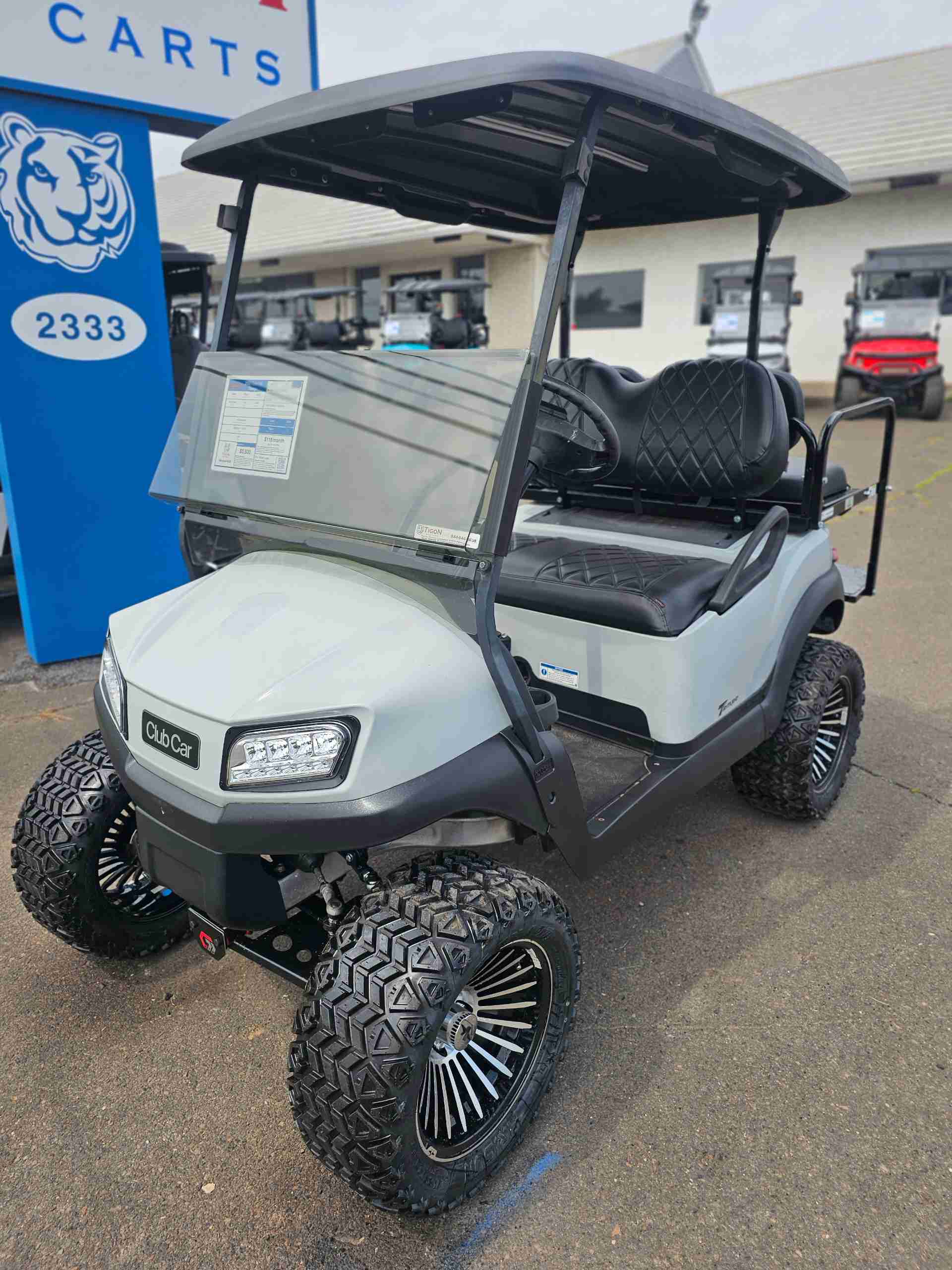 2020 Club Car Tempo Gray golf cart for sale in Ocean View, NJ — July 4th Golf Cart Sales Event
