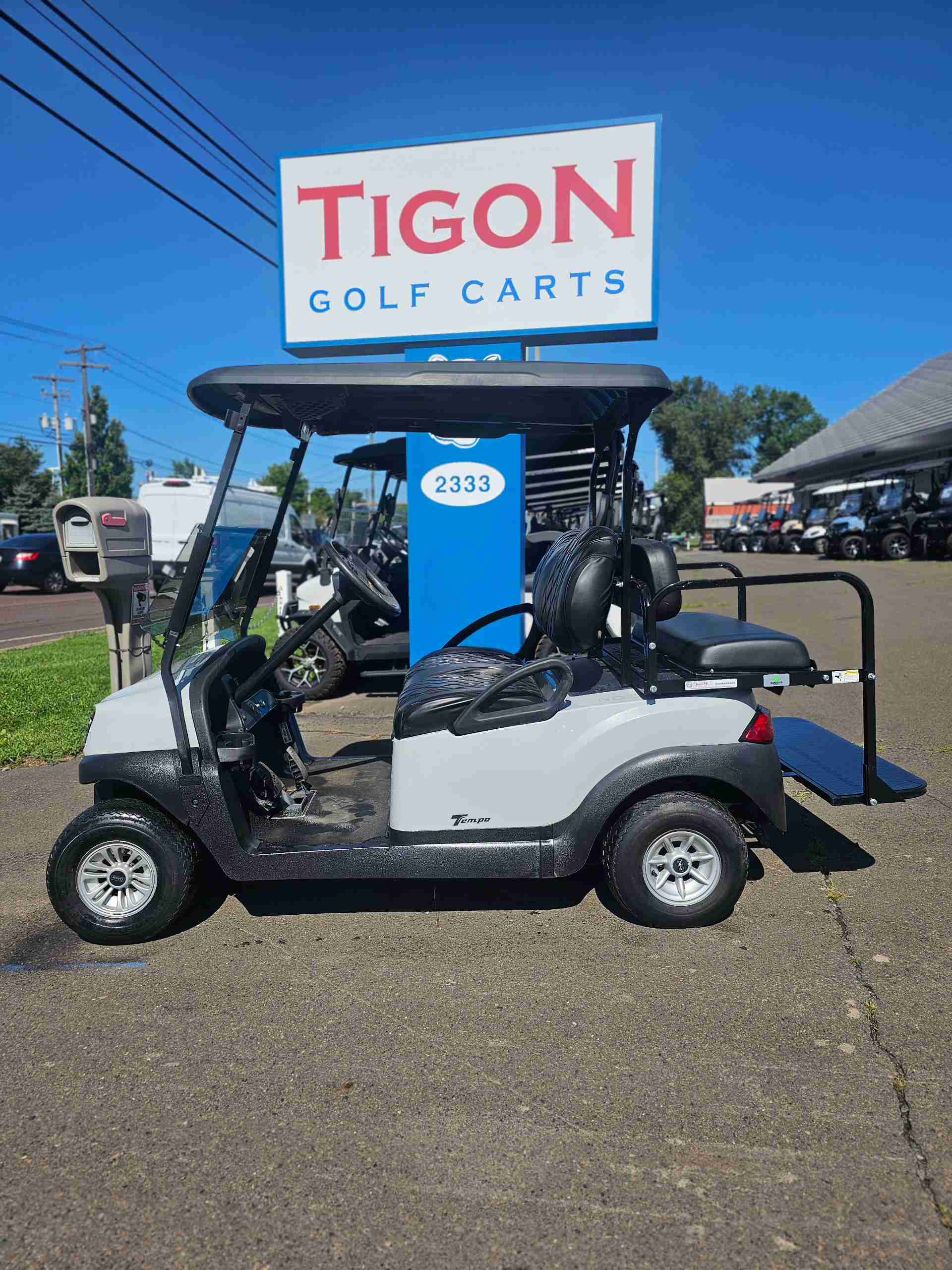 2020 Club Car Tempo Gray golf cart in Gray — photo 2 of 4, Wichita Falls, TX