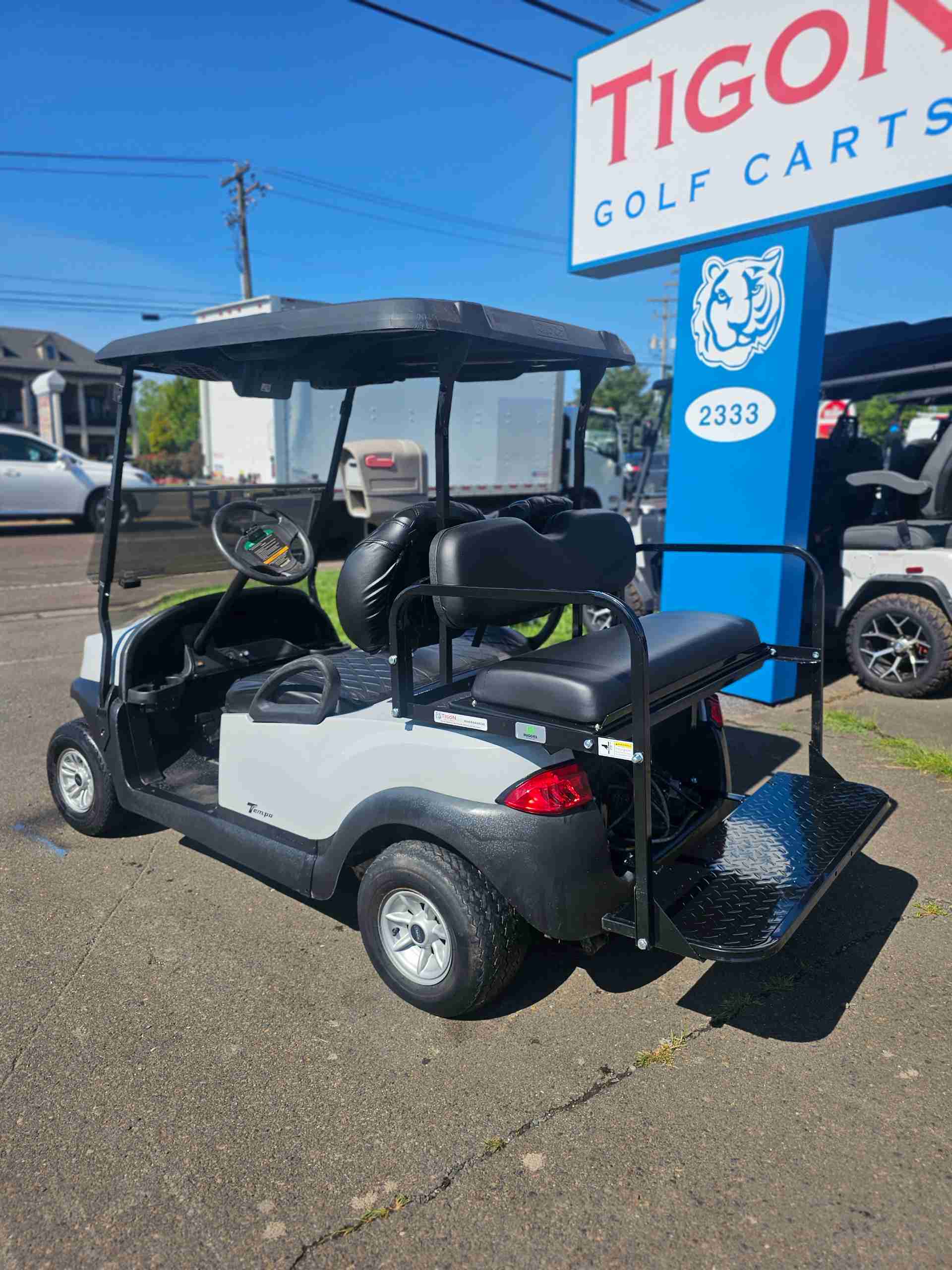 2020 Club Car Tempo Gray golf cart in Gray — photo 3 of 4, Wichita Falls, TX