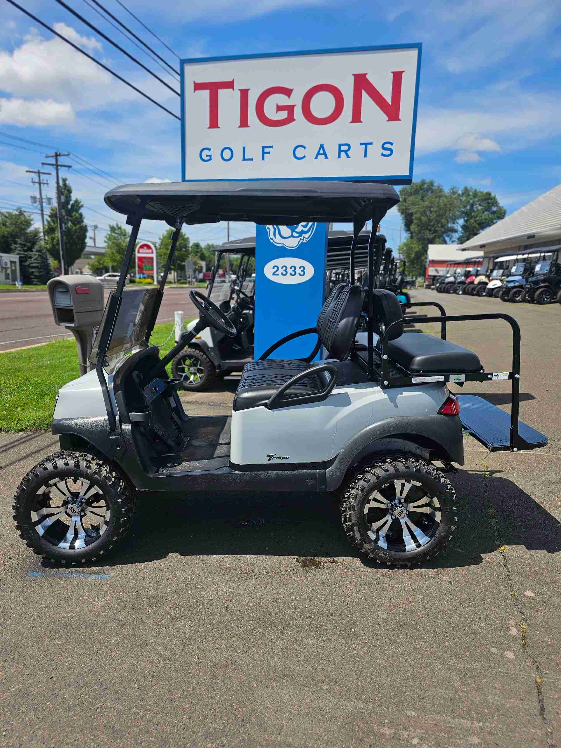 2020 Club Car Tempo Gray golf cart in Gray — photo 2 of 4, Lecanto, FL