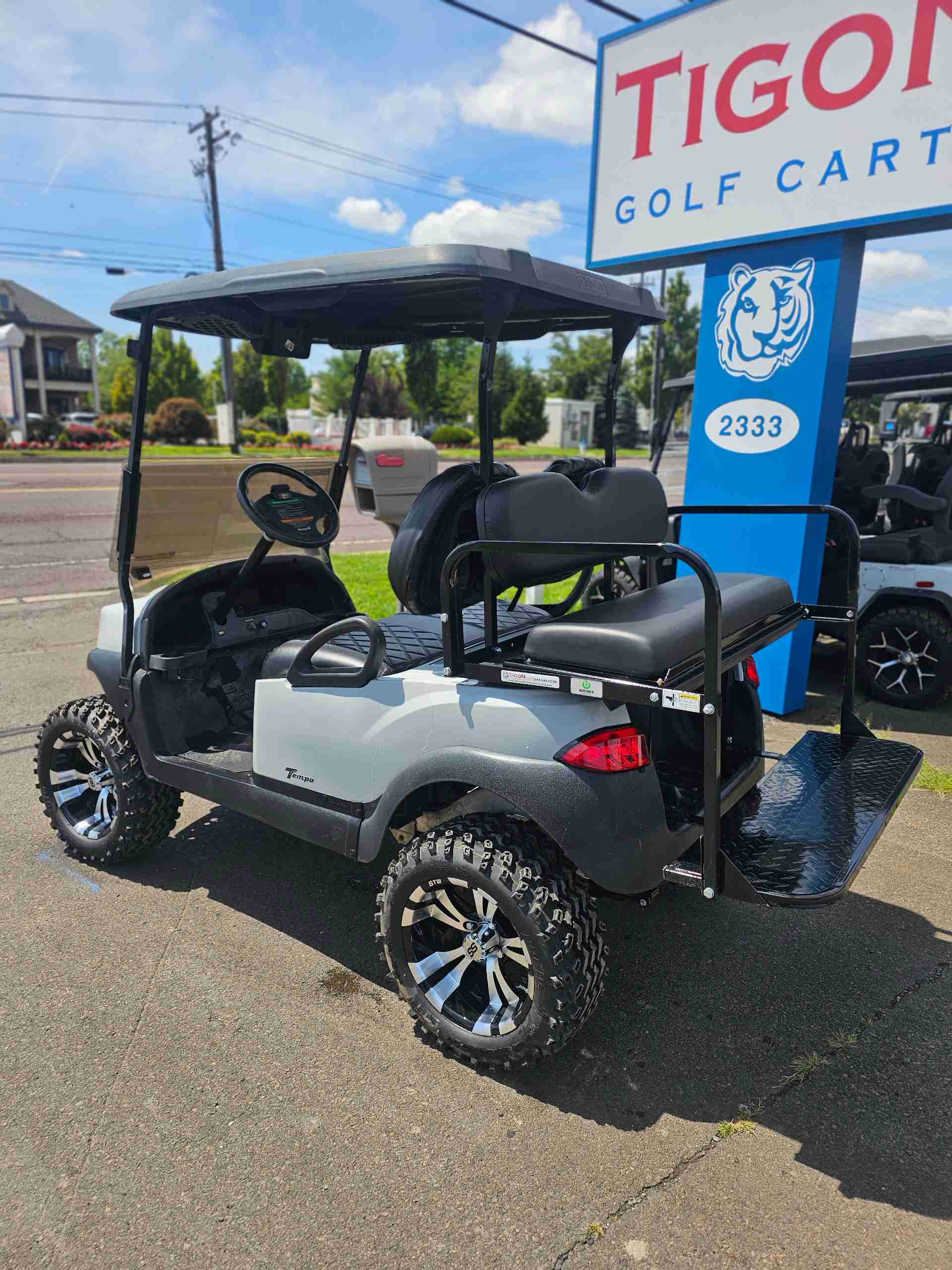 2020 Club Car Tempo Gray golf cart in Gray — photo 3 of 4, Lecanto, FL