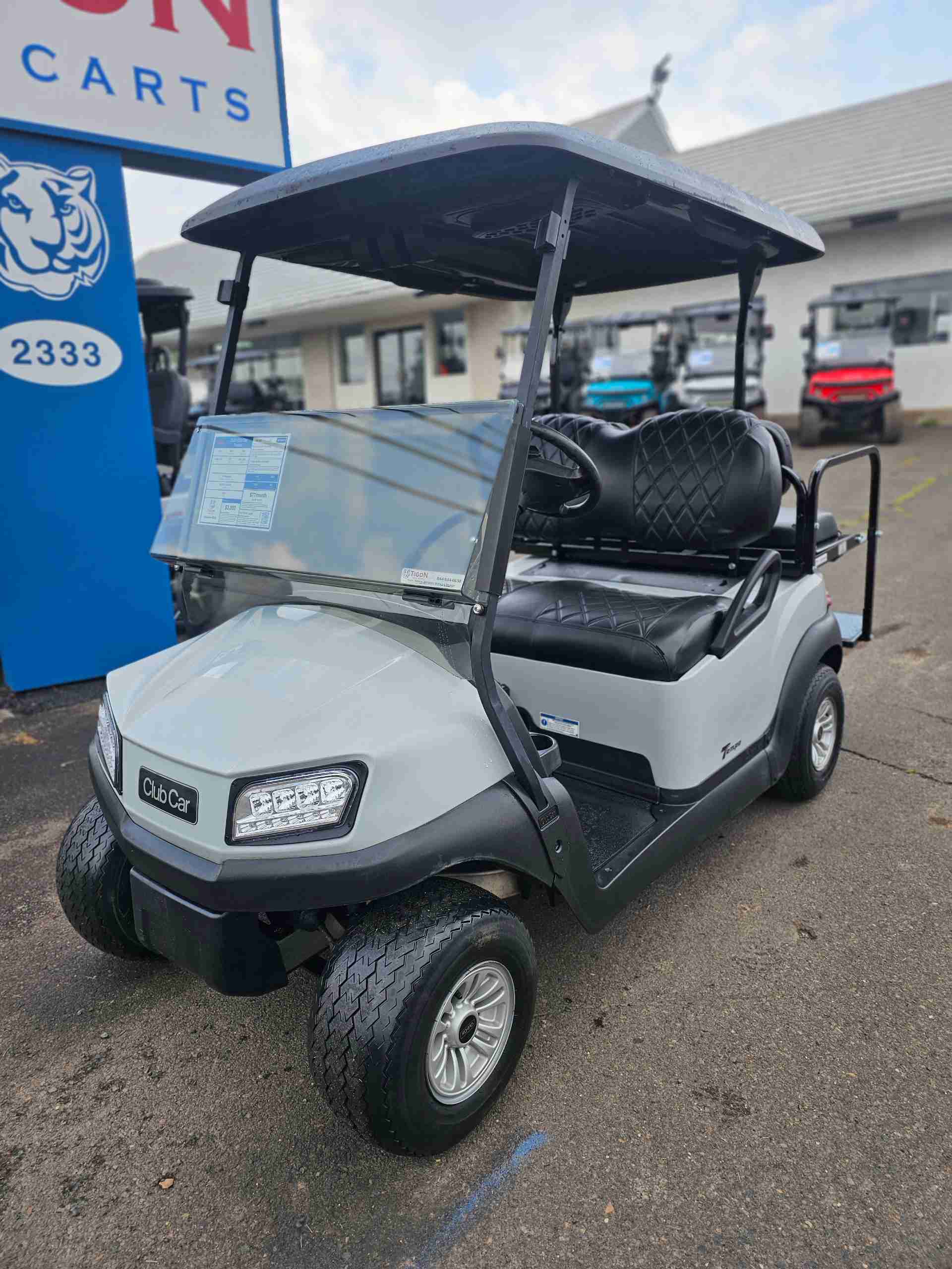 2020 Club Car Tempo Gray golf cart for sale in Lecanto, FL — July 4th Golf Cart Sales Event